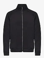 CFsigurd 0096 zipthrough sweatshirt - BLACK BEAUTY