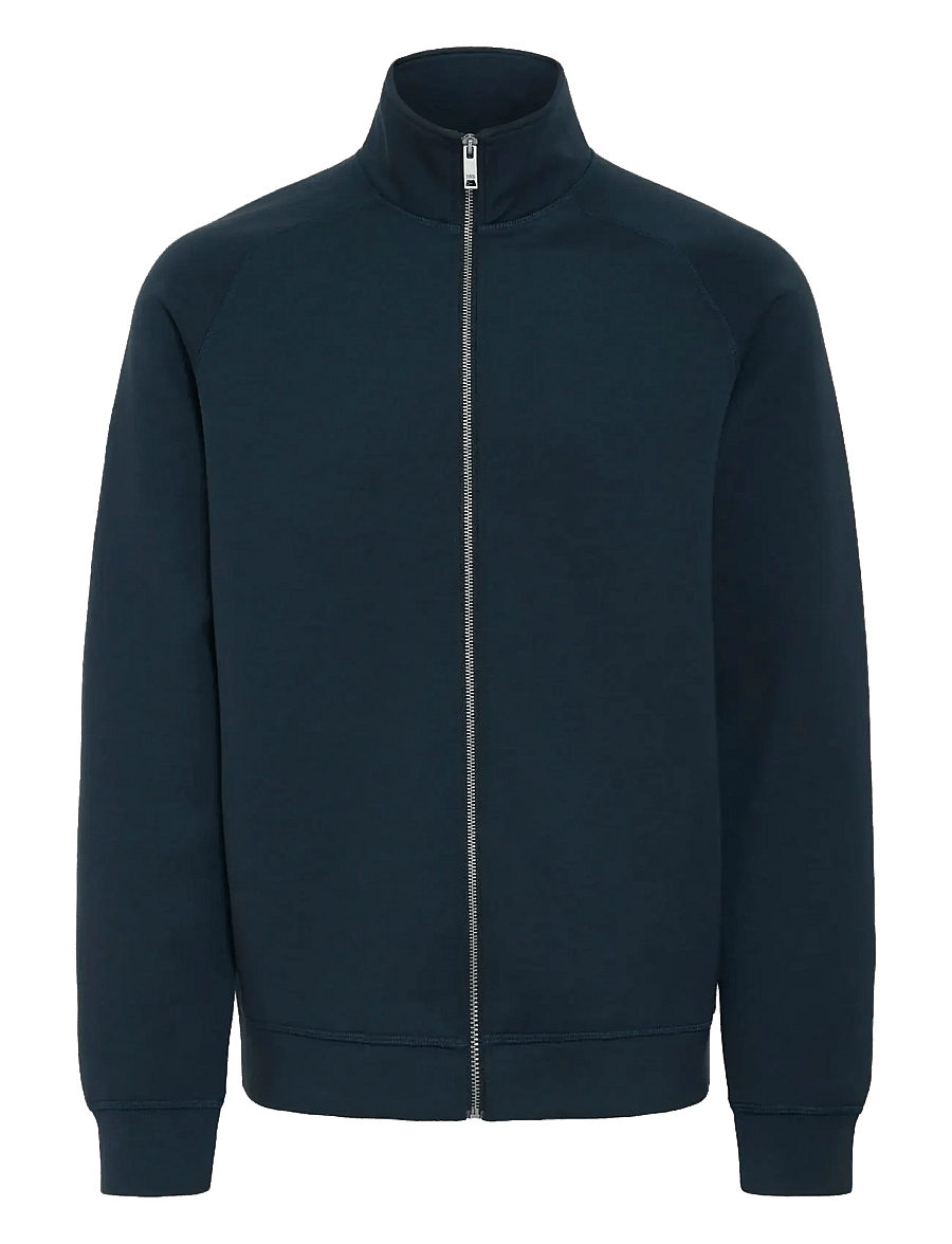 Casual Friday - CFSIGURD 0096 ZIPTHROUGH SWEA - collections - dark navy - 1