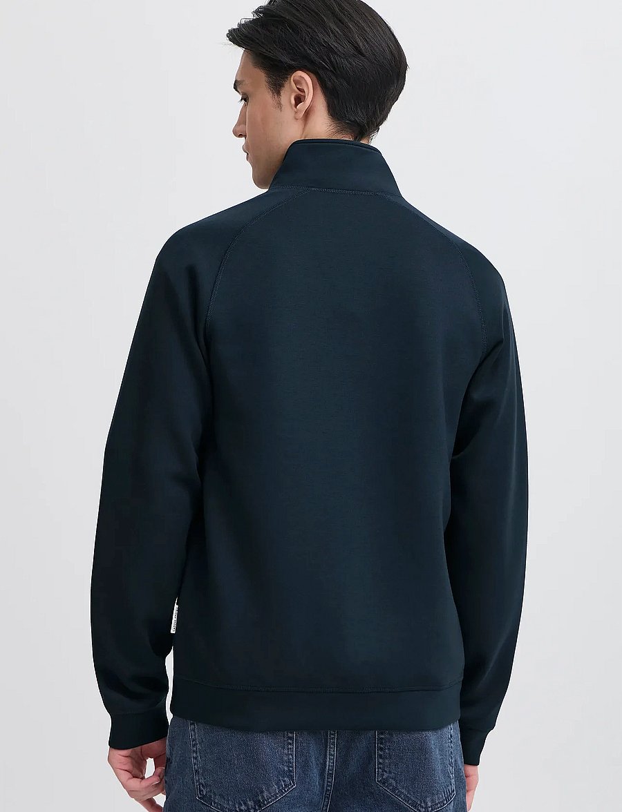 Casual Friday - CFSIGURD 0096 ZIPTHROUGH SWEA - collections - dark navy - 4