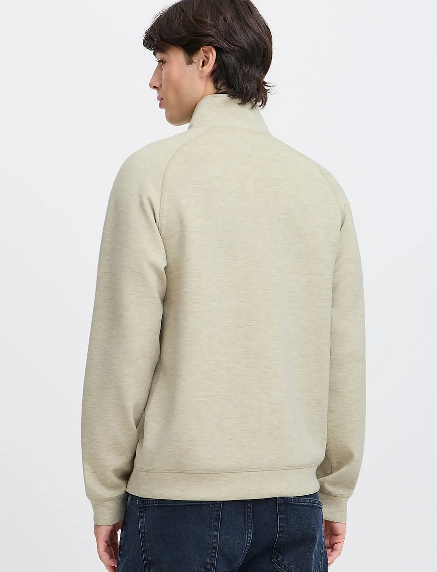 Casual Friday - CFSIGURD 0096 ZIPTHROUGH SWEA - sweatshirts - tree house melange - 4
