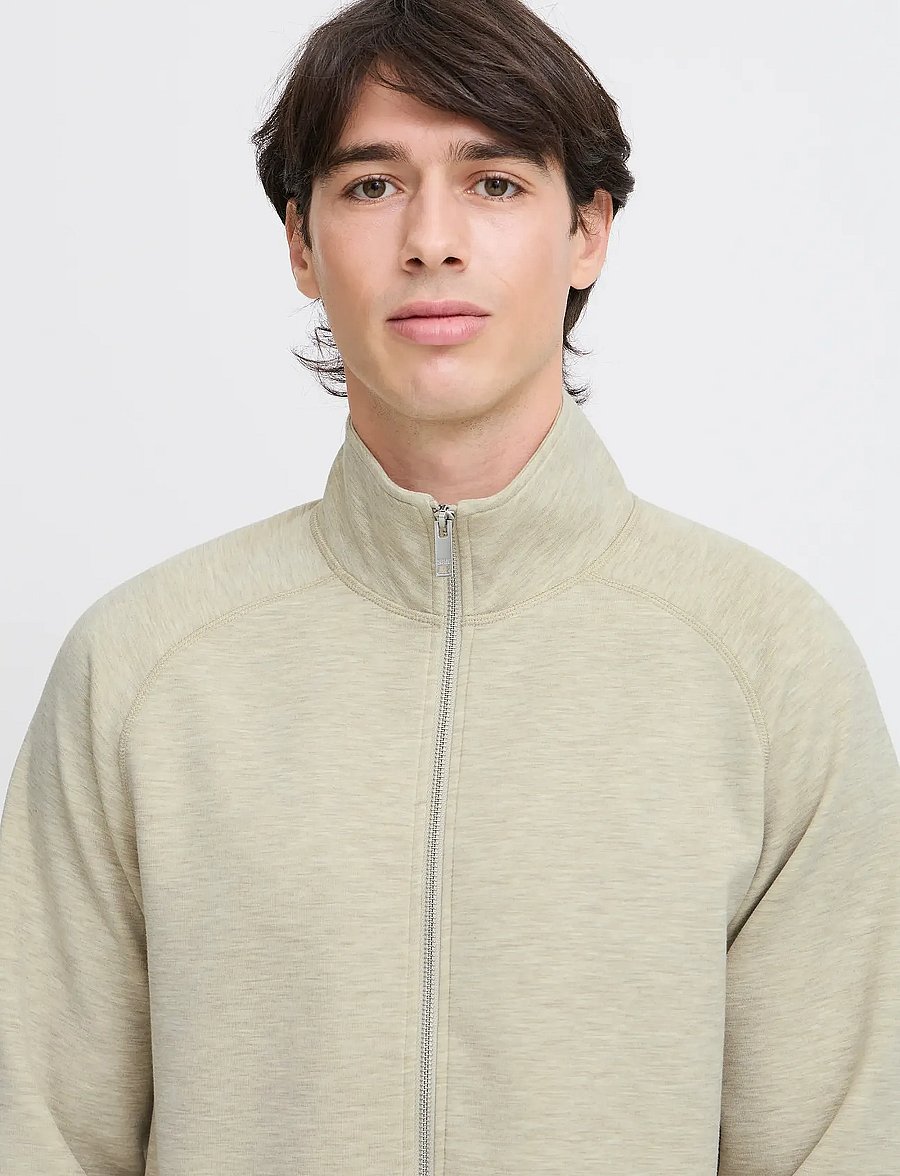 Casual Friday - CFSIGURD 0096 ZIPTHROUGH SWEA - sweatshirts - tree house melange - 5