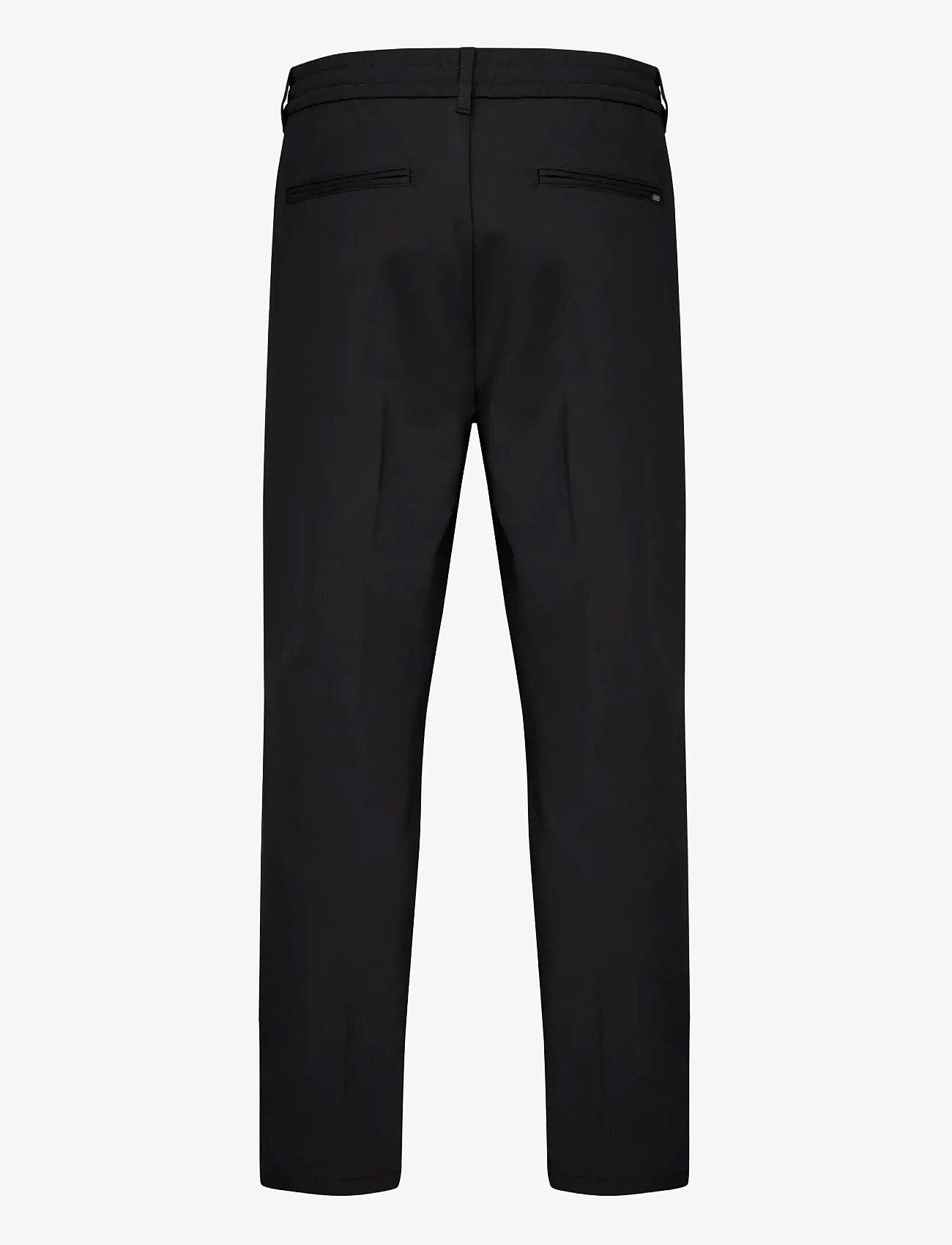 Casual Friday - CFMARC performance pants with pleat - casual byxor - black beauty - 2