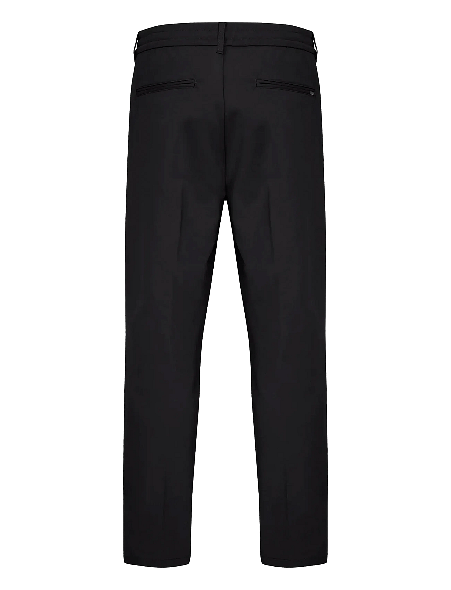 Casual Friday - CFMARC performance pants with pleat - casual bukser - black beauty - 2