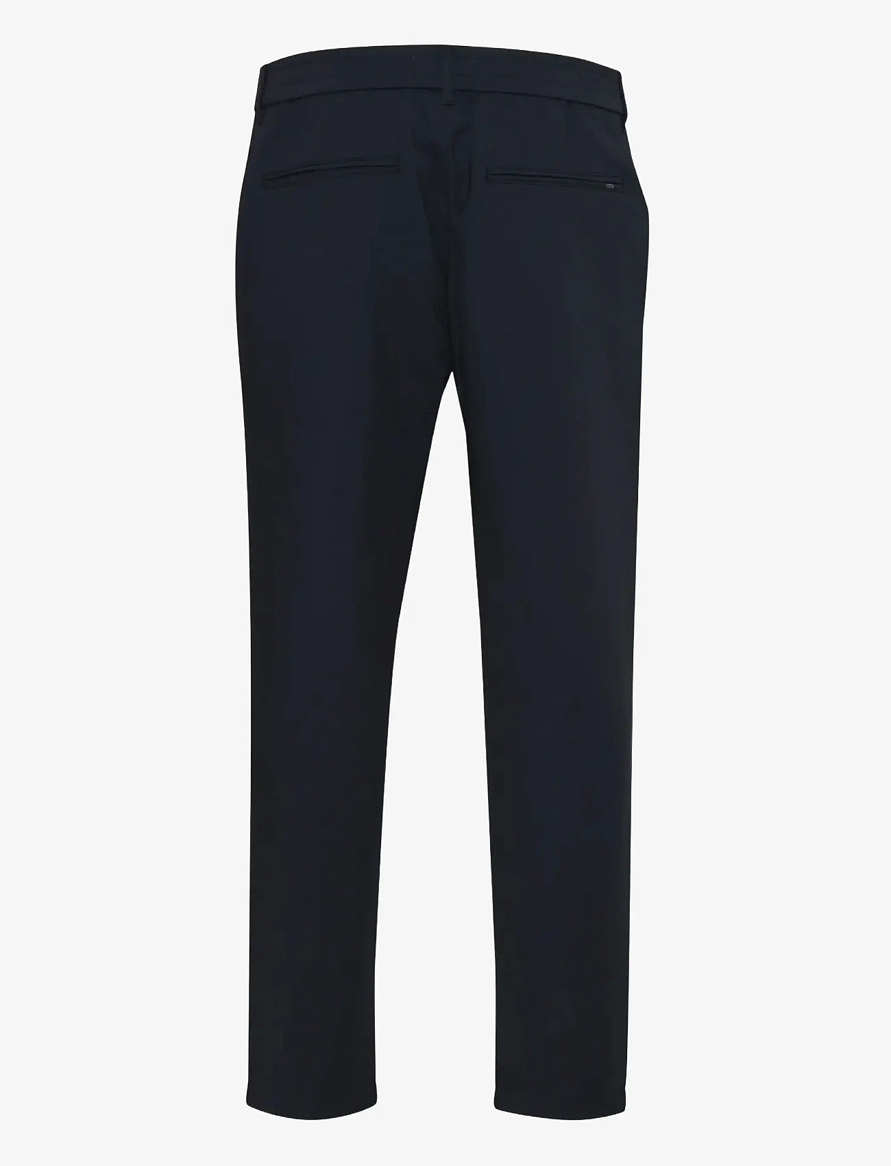 Casual Friday - CFMARC performance pants with pleat - herbstliche kleidung - dark navy - 1