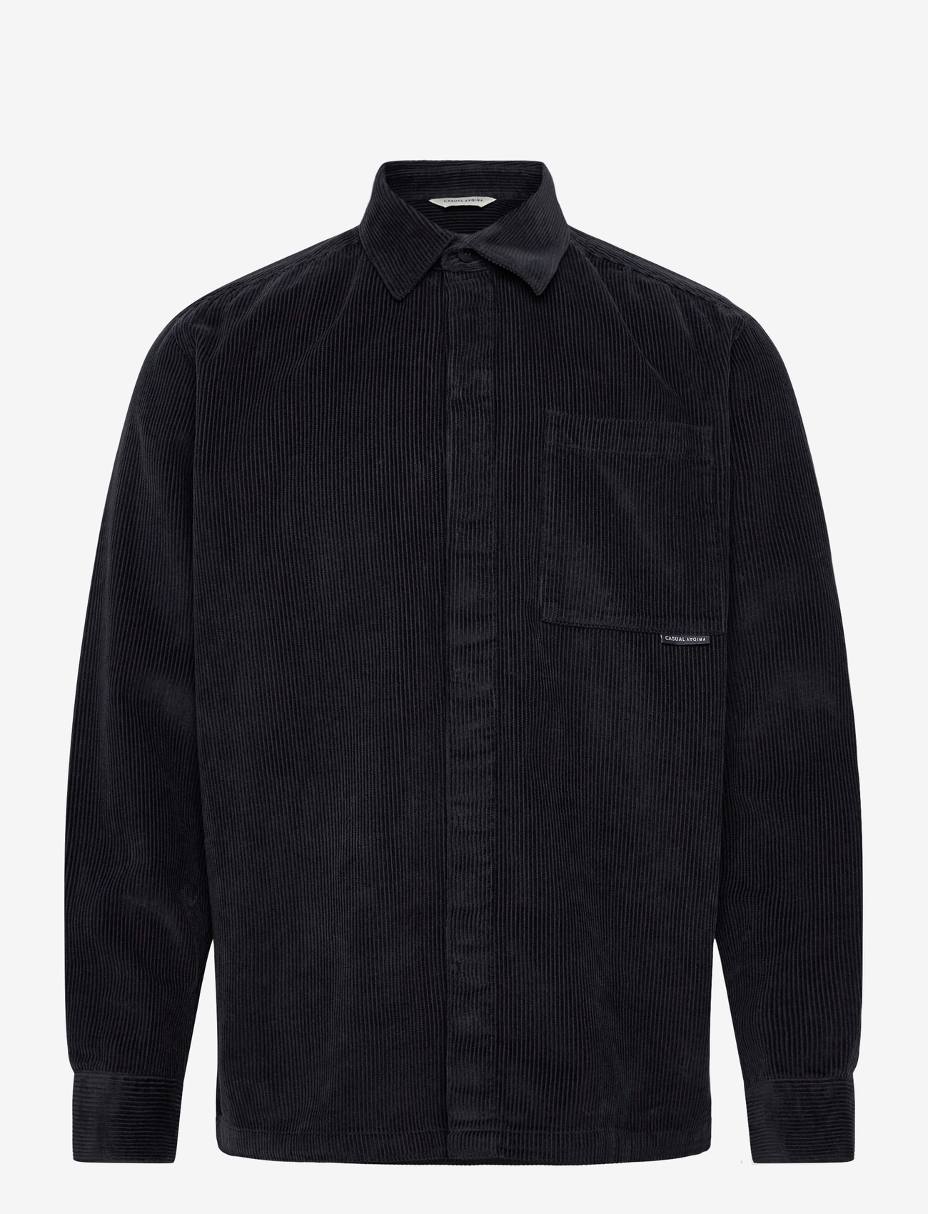 Casual Friday - CFAUGUSTO corduroy overshirt - manchesterskjortor - dark navy - 0