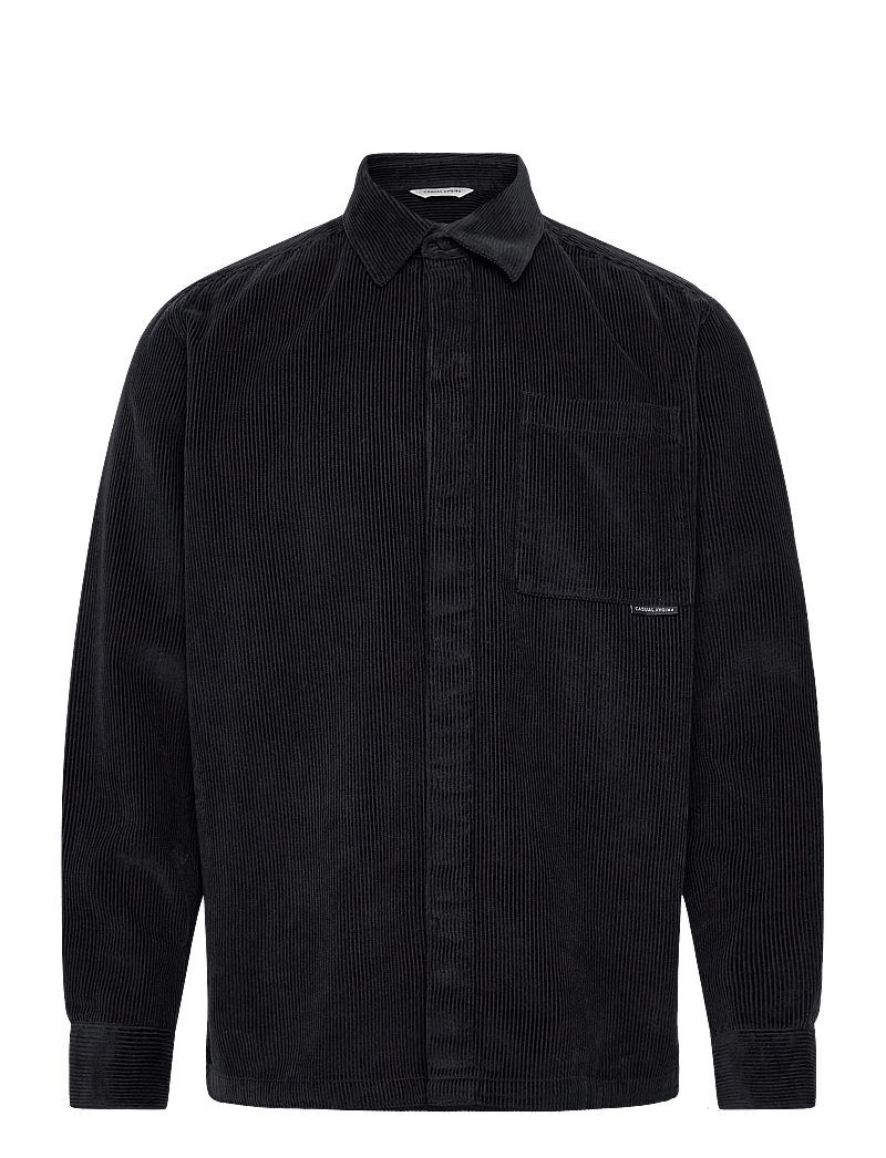 Casual Friday - CFAUGUSTO corduroy overshirt - manchesterskjortor - dark navy - 0