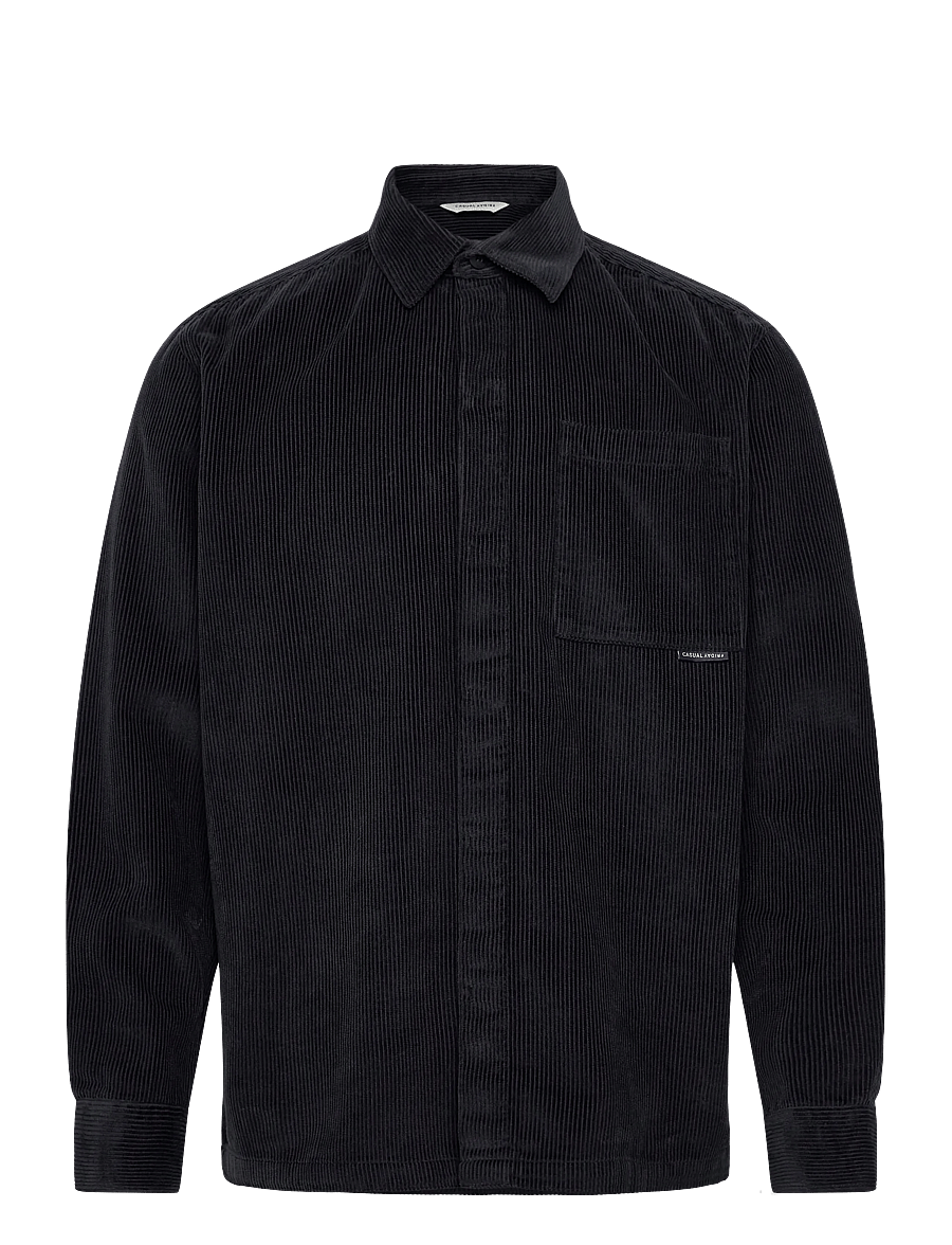 Casual Friday - CFAUGUSTO corduroy overshirt - corduroy shirts - dark navy - 0