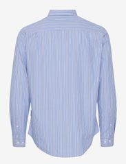 Casual Friday - CFAnton LS BD striped shirt - casual shirts - chambray blue - 1