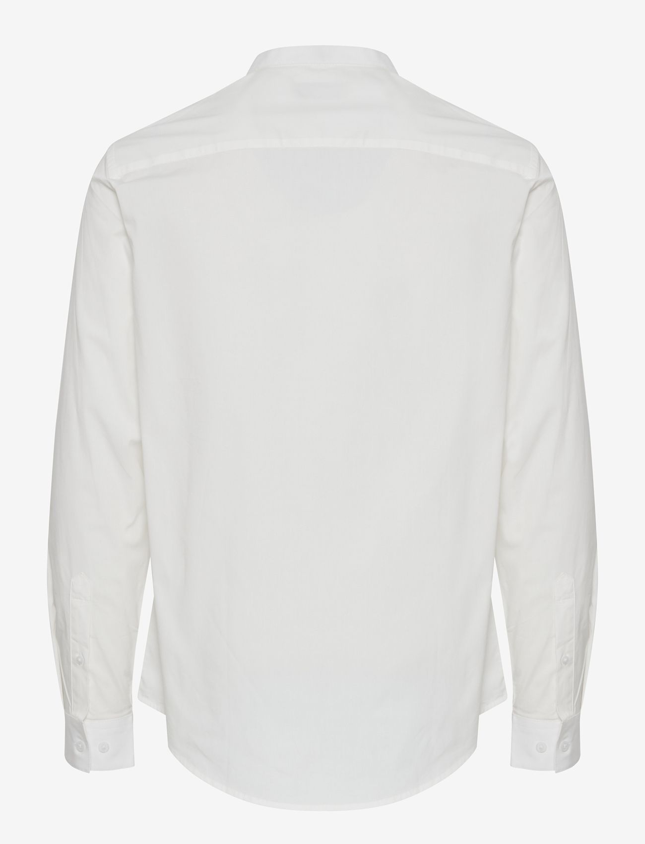 Casual Friday - CFAnton LS CC stretch shirt - basic shirts - snow white - 1