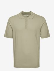 CFKarl SS polo knit - VETIVER