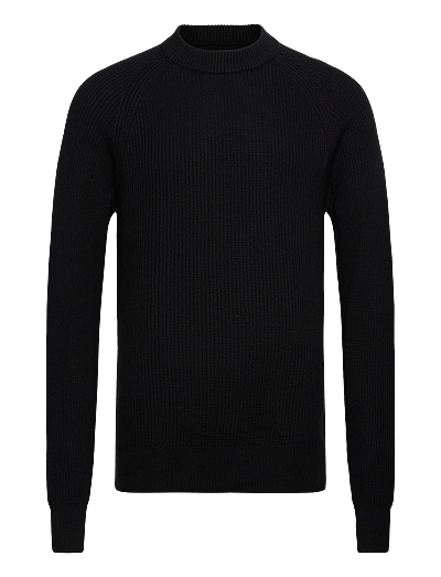 Cfkristian Raglan Rib Crew Nec - Rund Hals