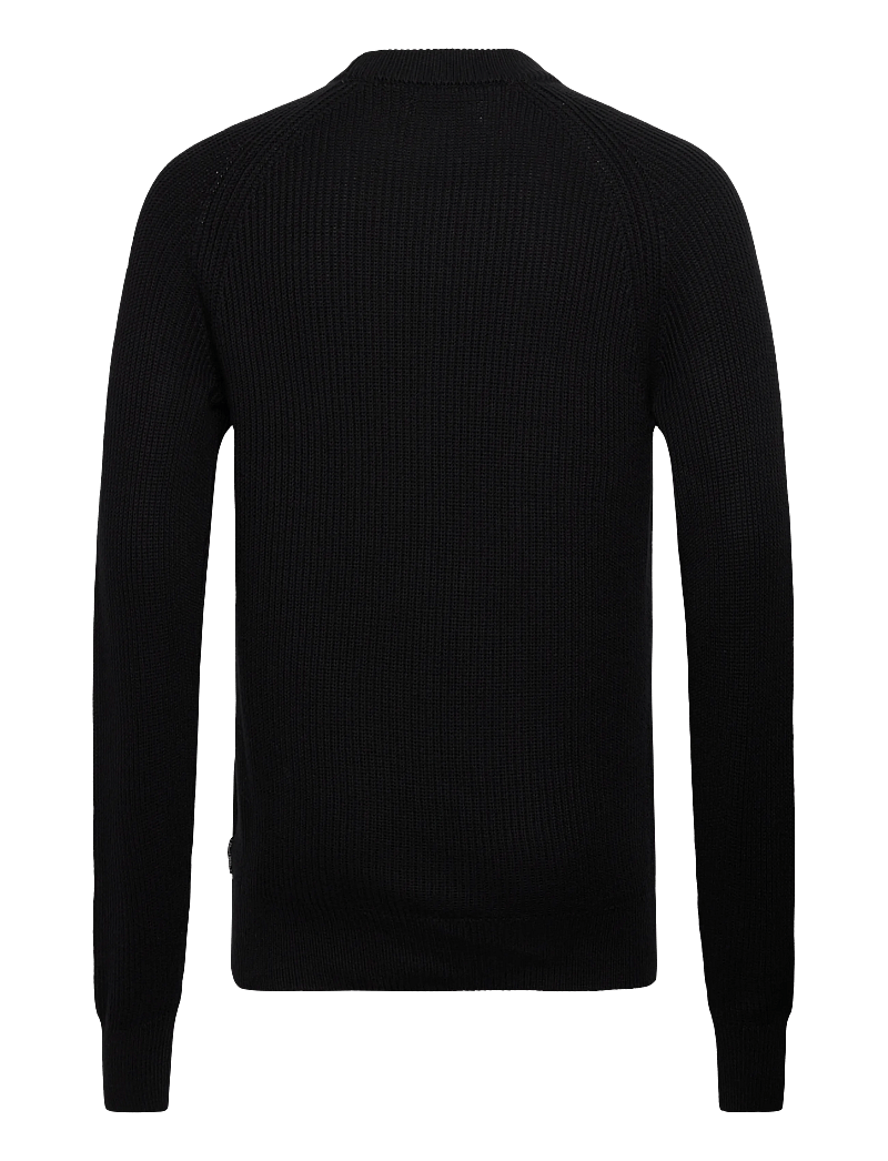 Casual Friday - CFKRISTIAN RAGLAN RIB CREW NEC - rundhals - dark navy - 1