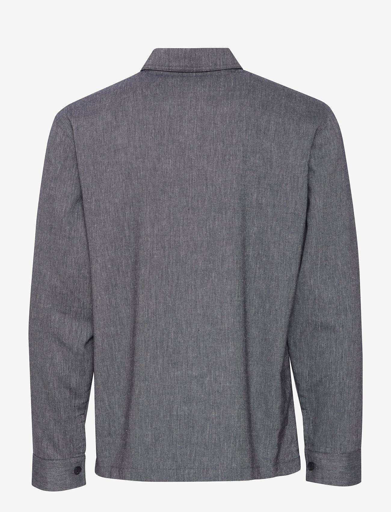 Casual Friday - CFAUGUSTO 0066 linen mix overshirt - kollektioner - dark navy melange - 1