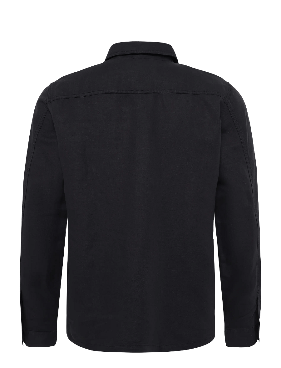 Casual Friday - CFULLI 0137 linen mix shacket - dark navy - 1