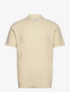 CFKARL structured knit polo, Casual Friday