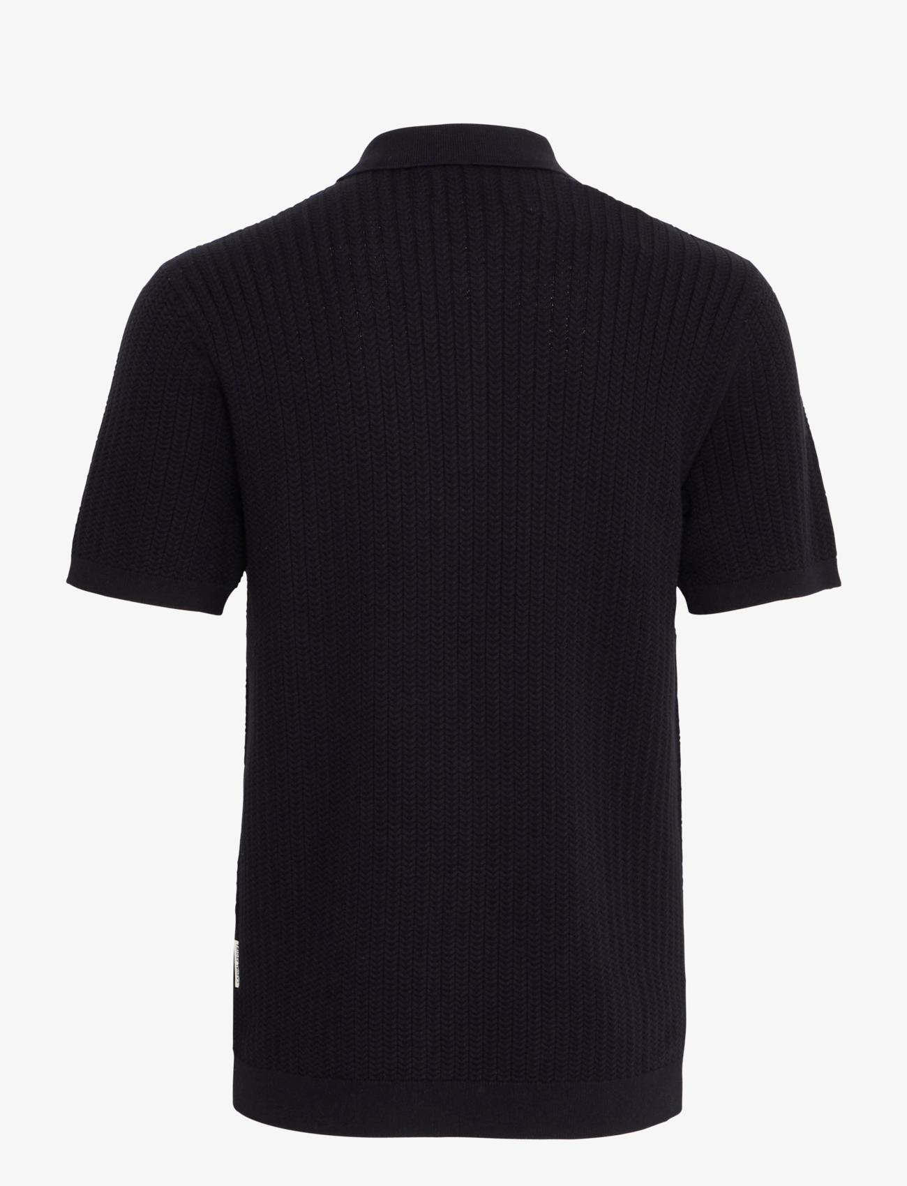 Casual Friday - CFKARL STRUCTURED KNIT POLO - strickmode - dark navy - 2