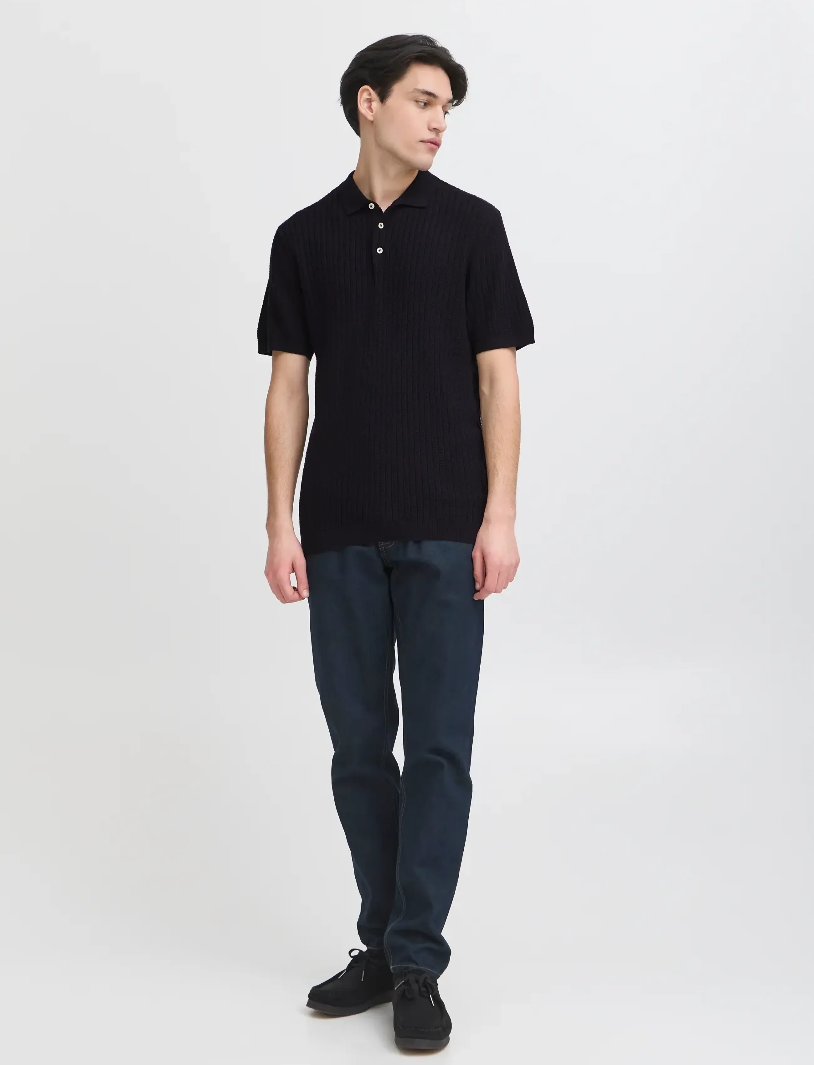 CFKARL structured knit polo 6