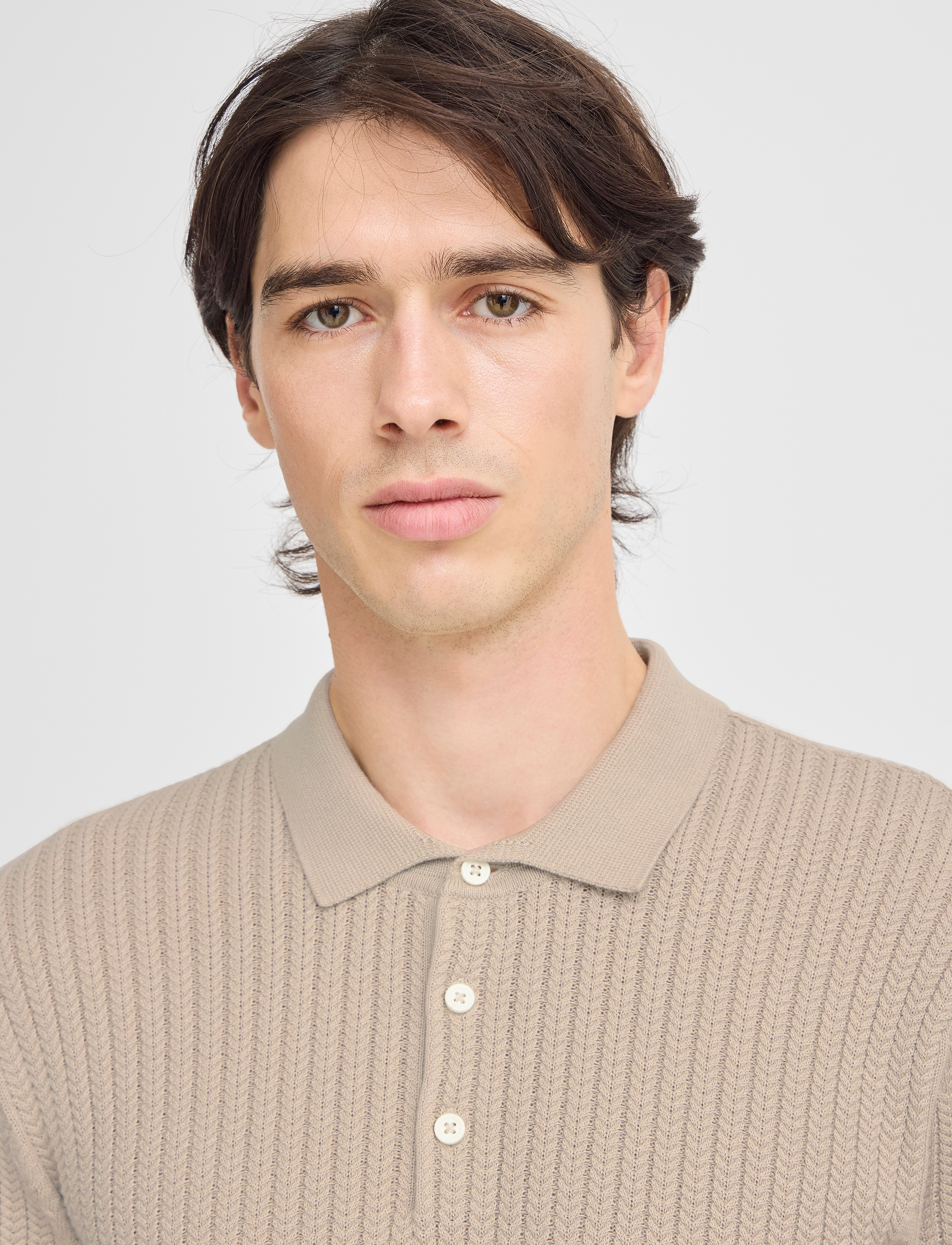 CFKARL structured knit polo 5