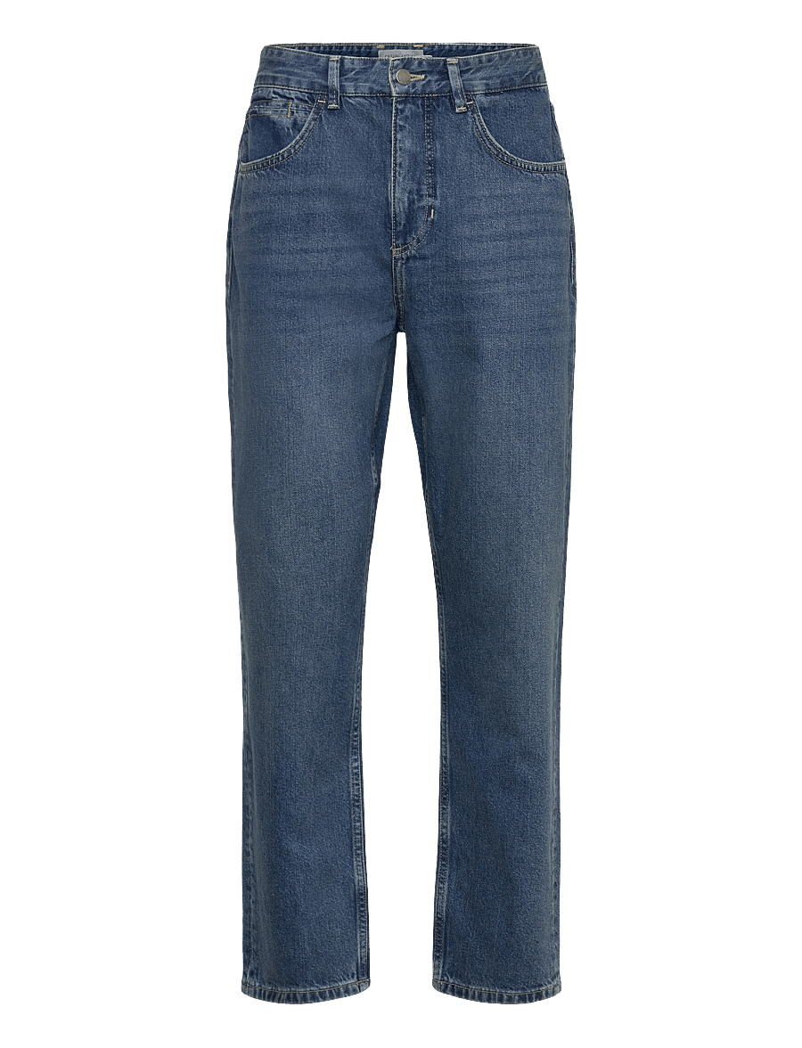Casual Friday - CFHURUP 0147 relaxed jeans - regular jeans - denim mid blue - 0