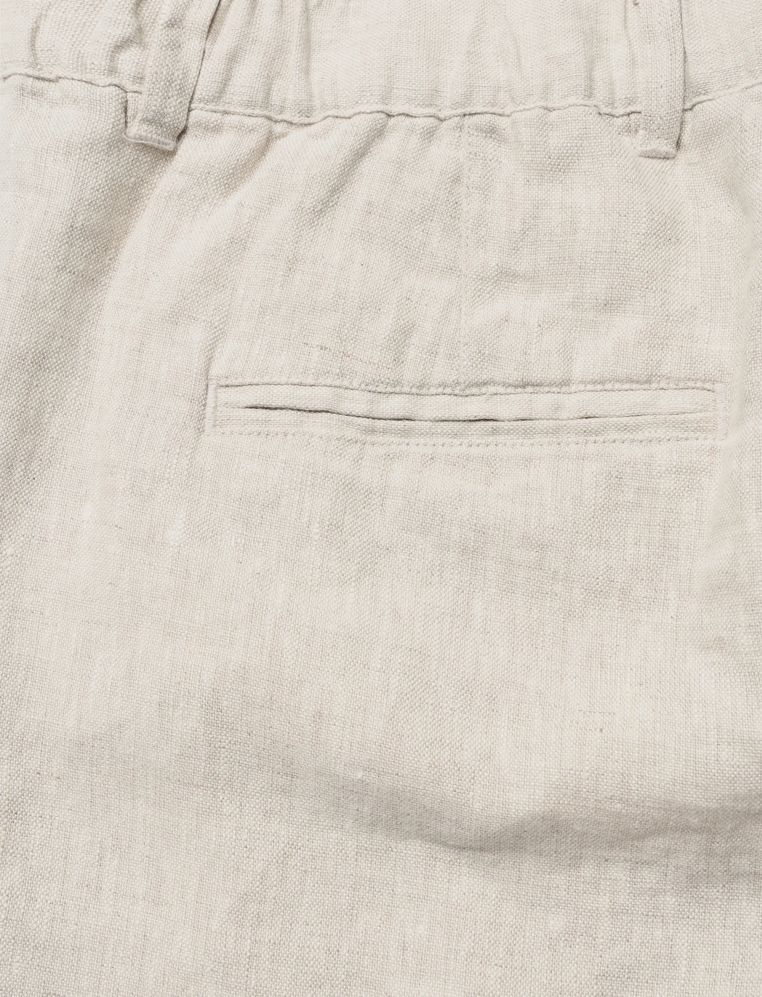 Casual Friday - CFPANDRUP 100% LINEN SHORTS - linased lühikesed püksid - plaza taupe melange - 2