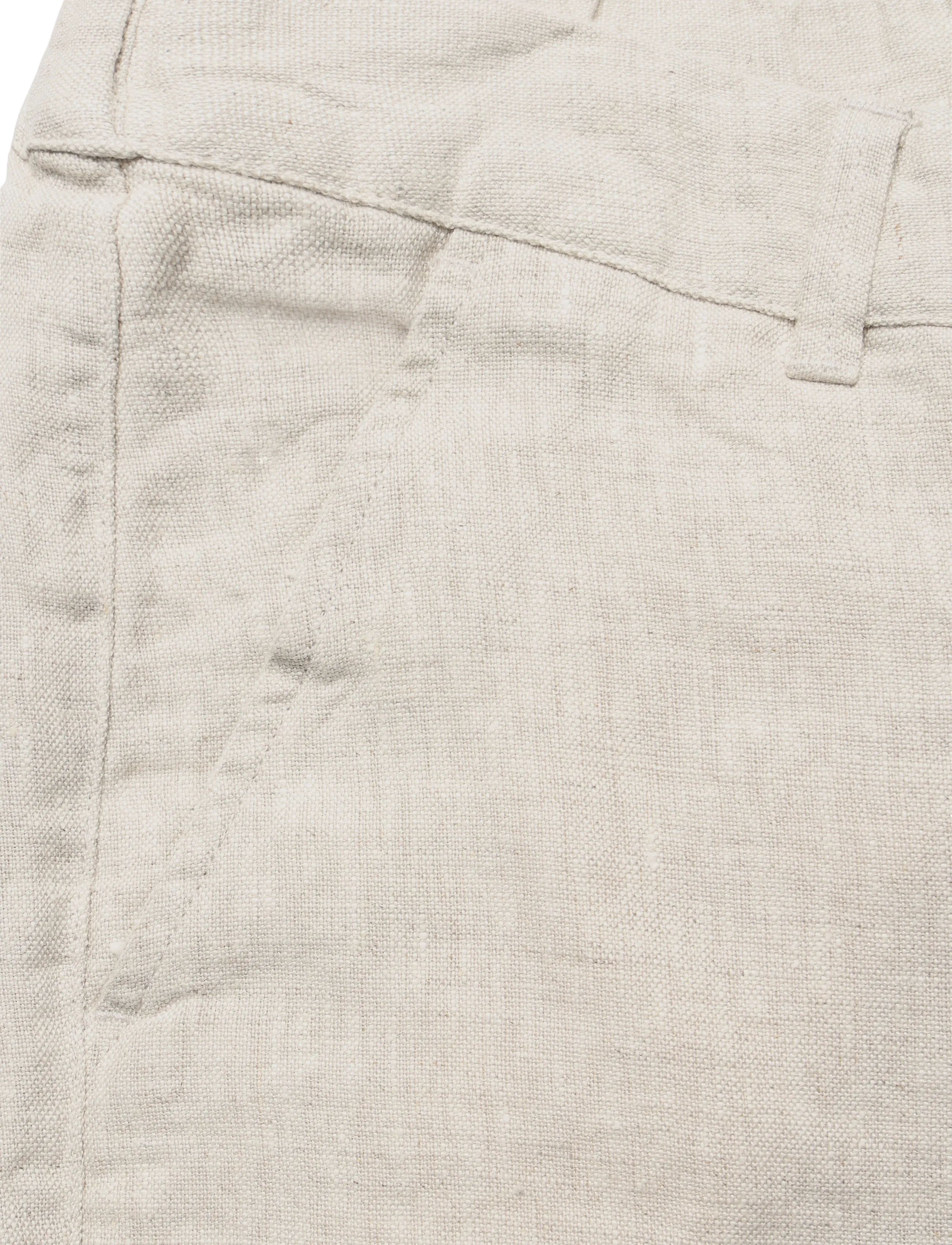 Casual Friday - CFPANDRUP 100% LINEN SHORTS - linased lühikesed püksid - plaza taupe melange - 4