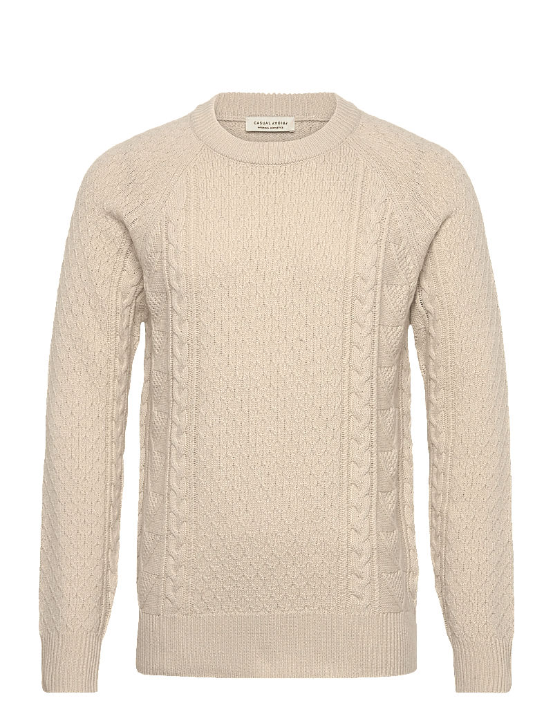 Casual Friday - CFKRISTIAN crew neck cable knit - rundhals - moonstruck - 0