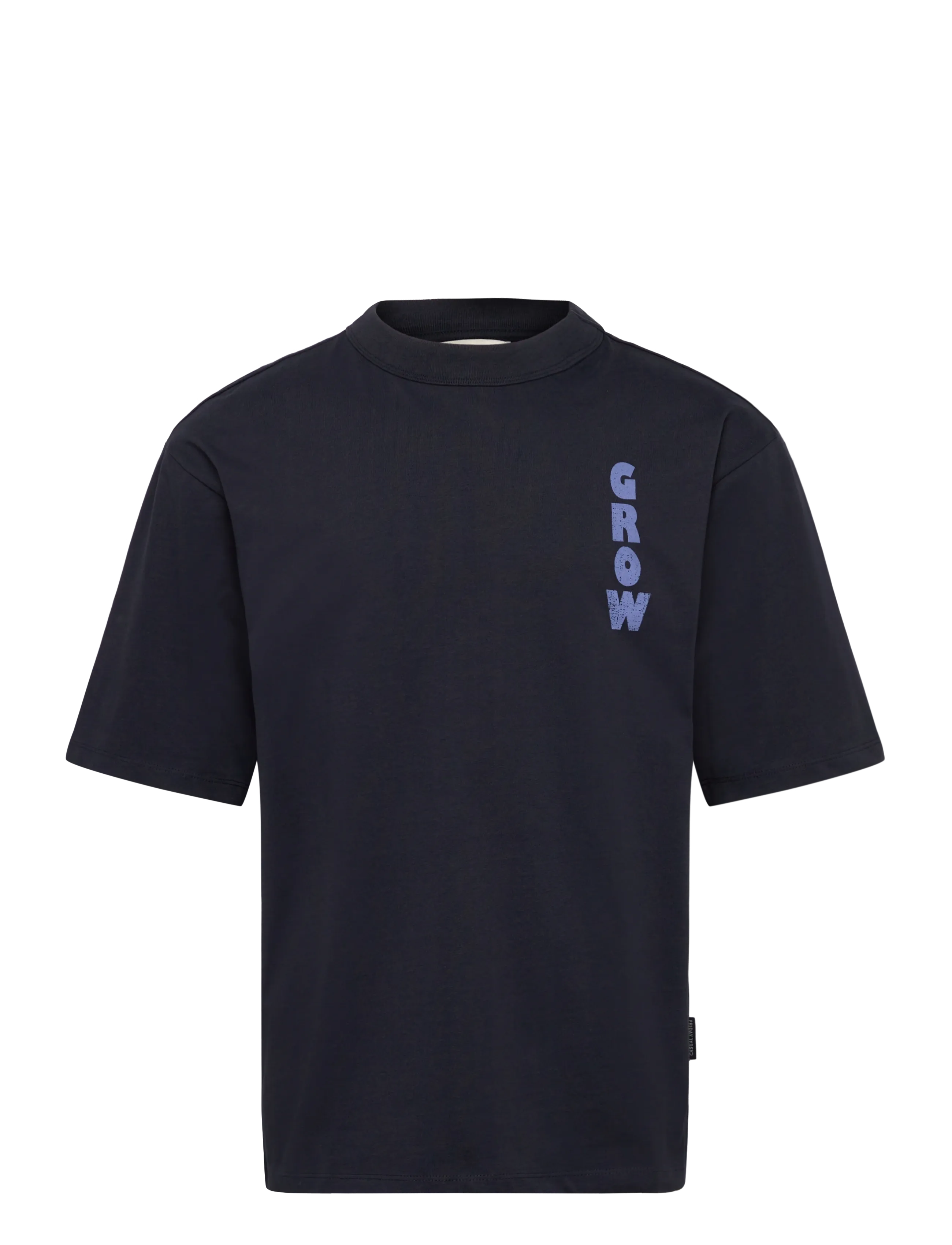 CFTUE relaxed tee with prints - DARK NAVY
