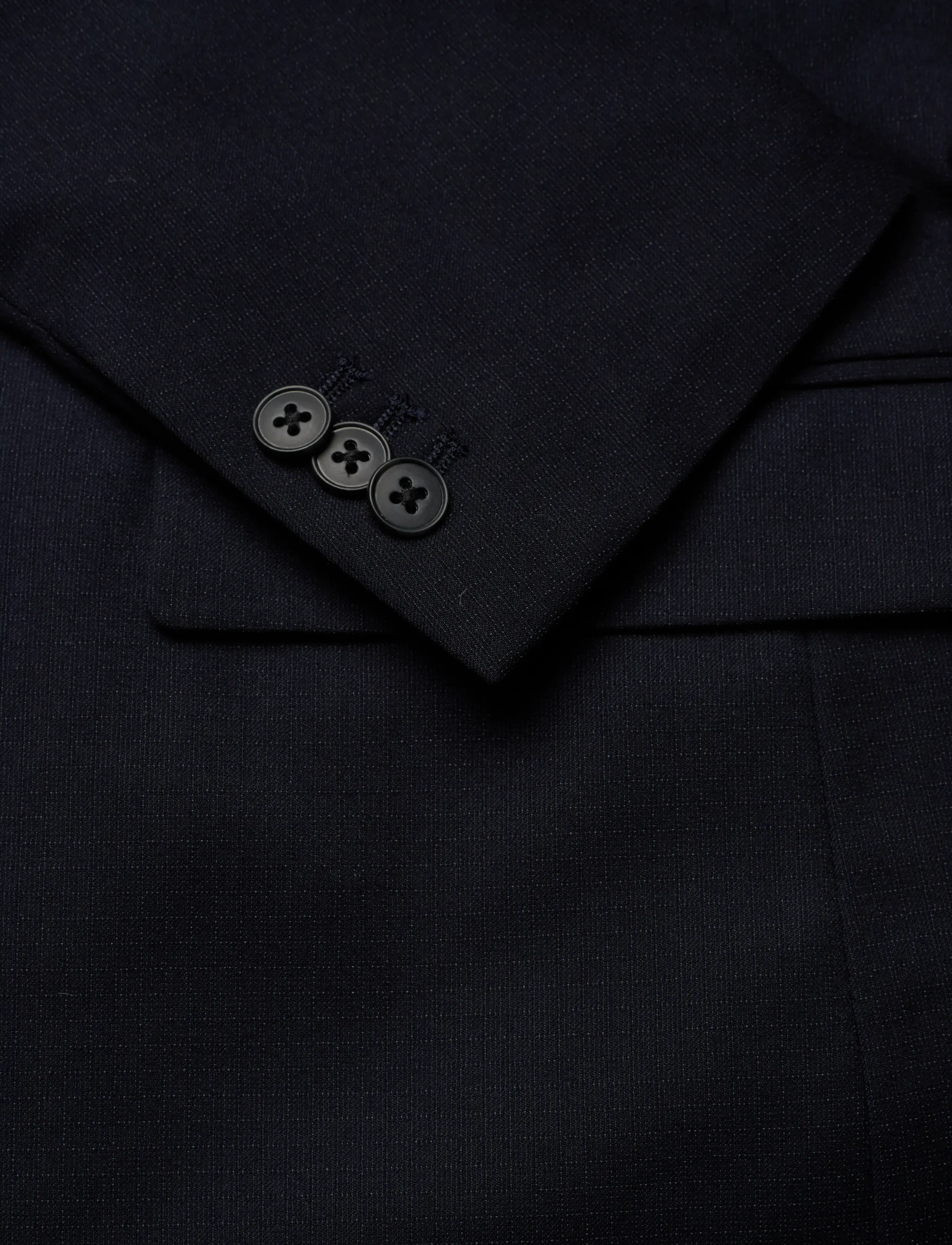 Casual Friday - CFBORIS 0165 ribstop blazer - enkeltradede blazere - dark navy - 3