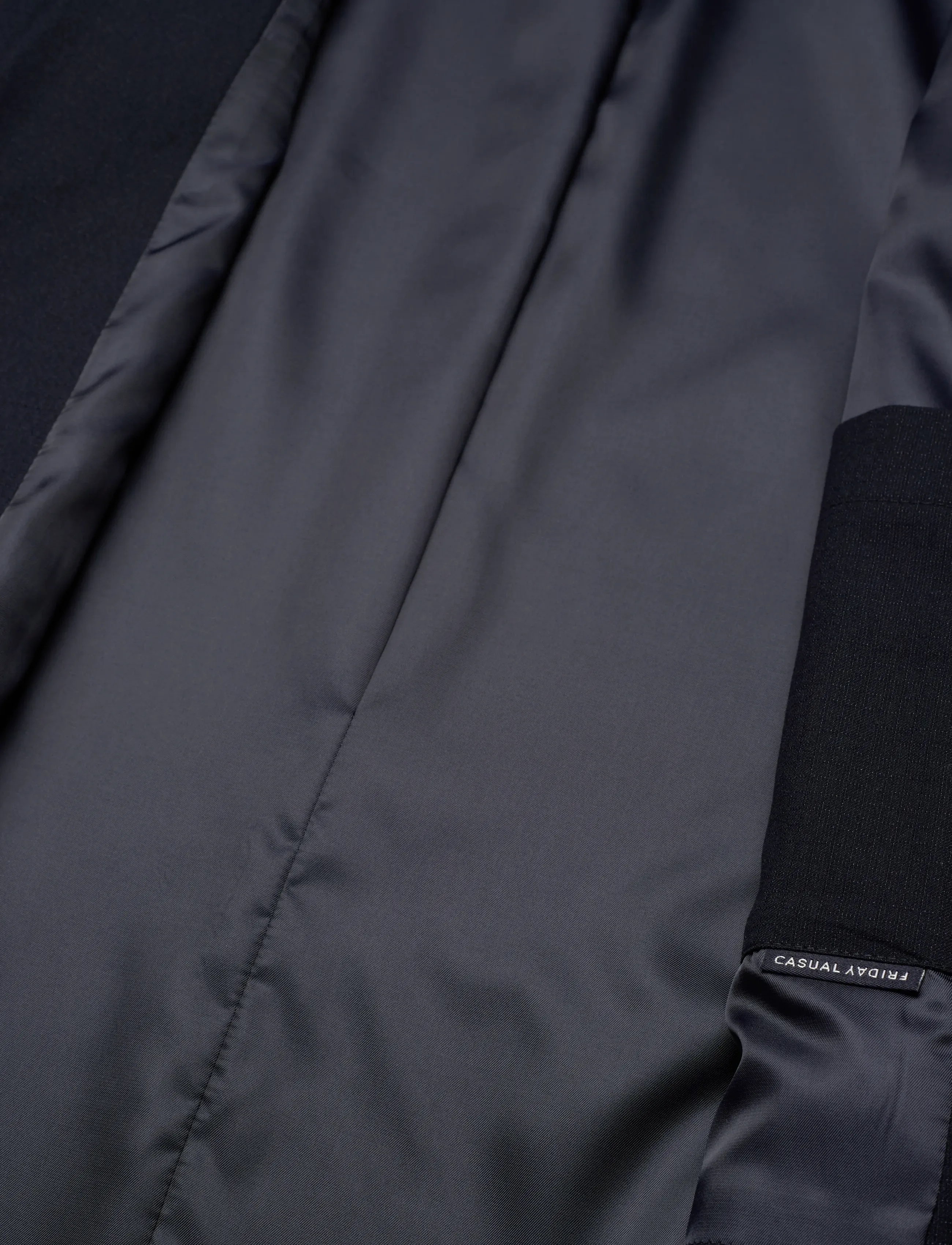 Casual Friday - CFBORIS 0165 ribstop blazer - enkeltradede blazere - dark navy - 4