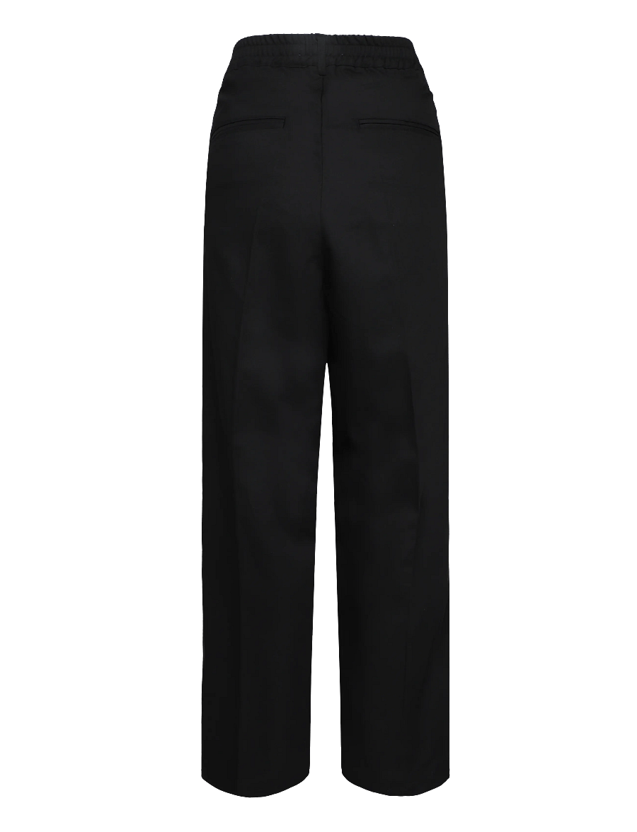 Casual Friday - CFGRANT 0153 WIDE GARBADINE PA - freizeithosen - black beauty - 1