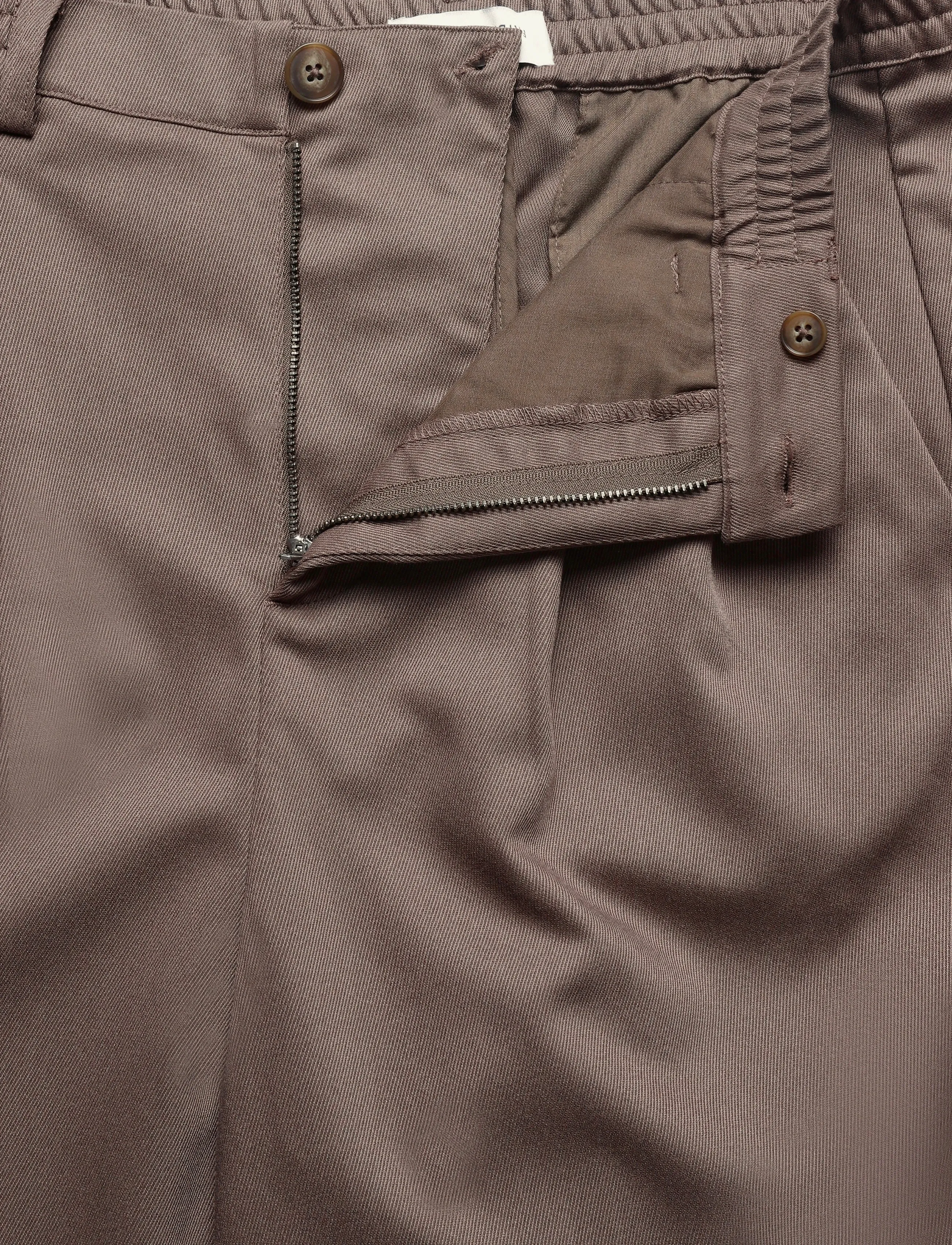 Casual Friday - CFGRANT 0153 WIDE GARBADINE PA - freizeithosen - chocolate chip - 3