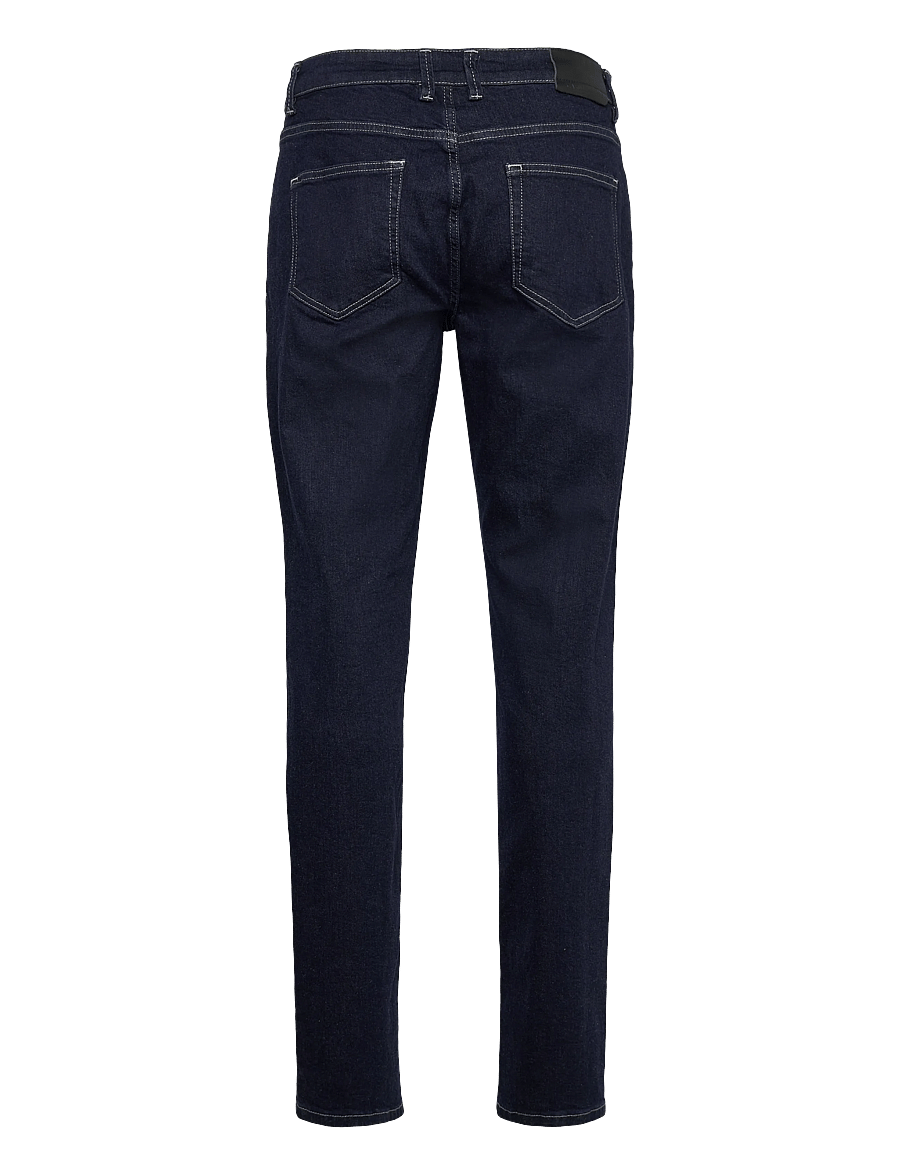 Casual Friday - CFKARUP 5 pocket regular jeans - tavalised teksad - denim unwashed blue - 1