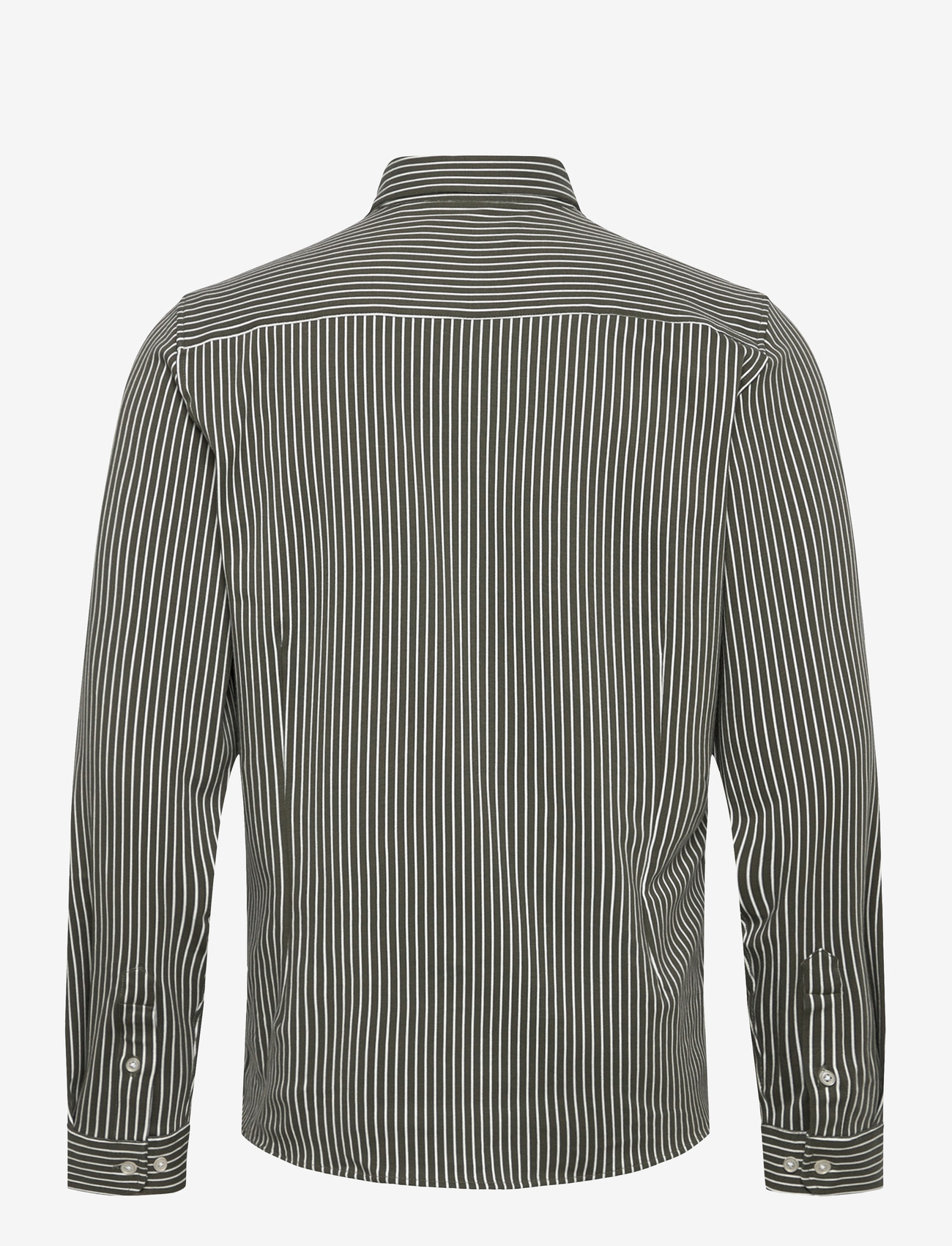 Casual Friday - CFARTHUR AOP striped jersey shirt - stribede skjorter - sea turtle - 1