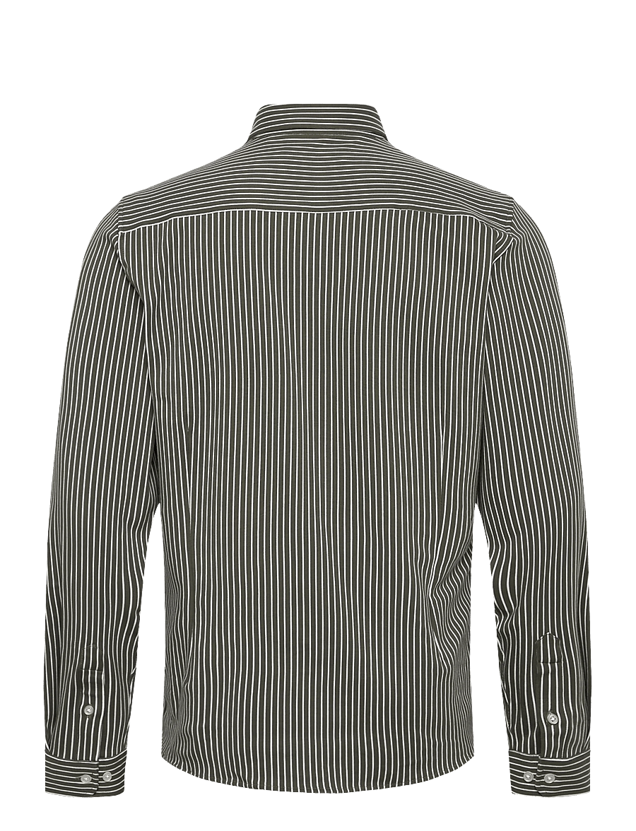 Casual Friday - CFARTHUR AOP striped jersey shirt - gestreifte hemden - sea turtle - 1