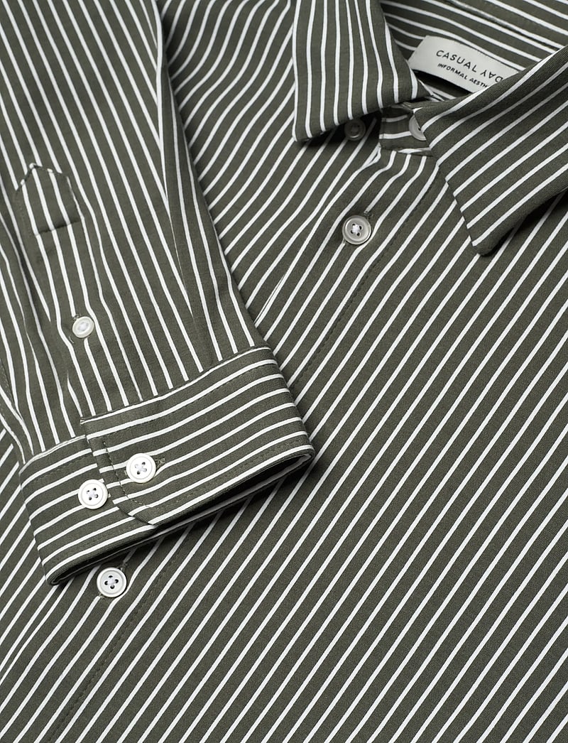 Casual Friday - CFARTHUR AOP striped jersey shirt - stribede skjorter - sea turtle - 2