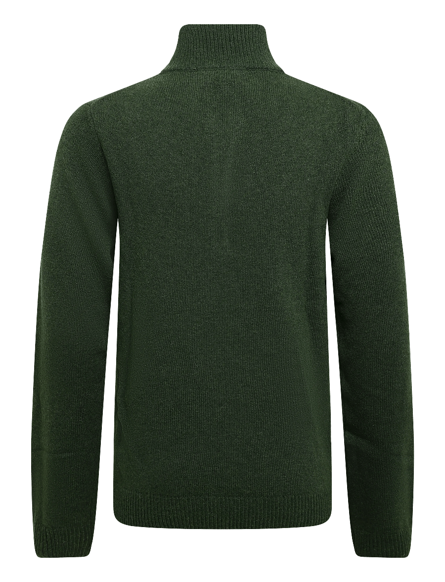 Casual Friday - CFKARL HALFZIP LAMBSWOOL KNIT - half zip jumpers - elegance melange - 1