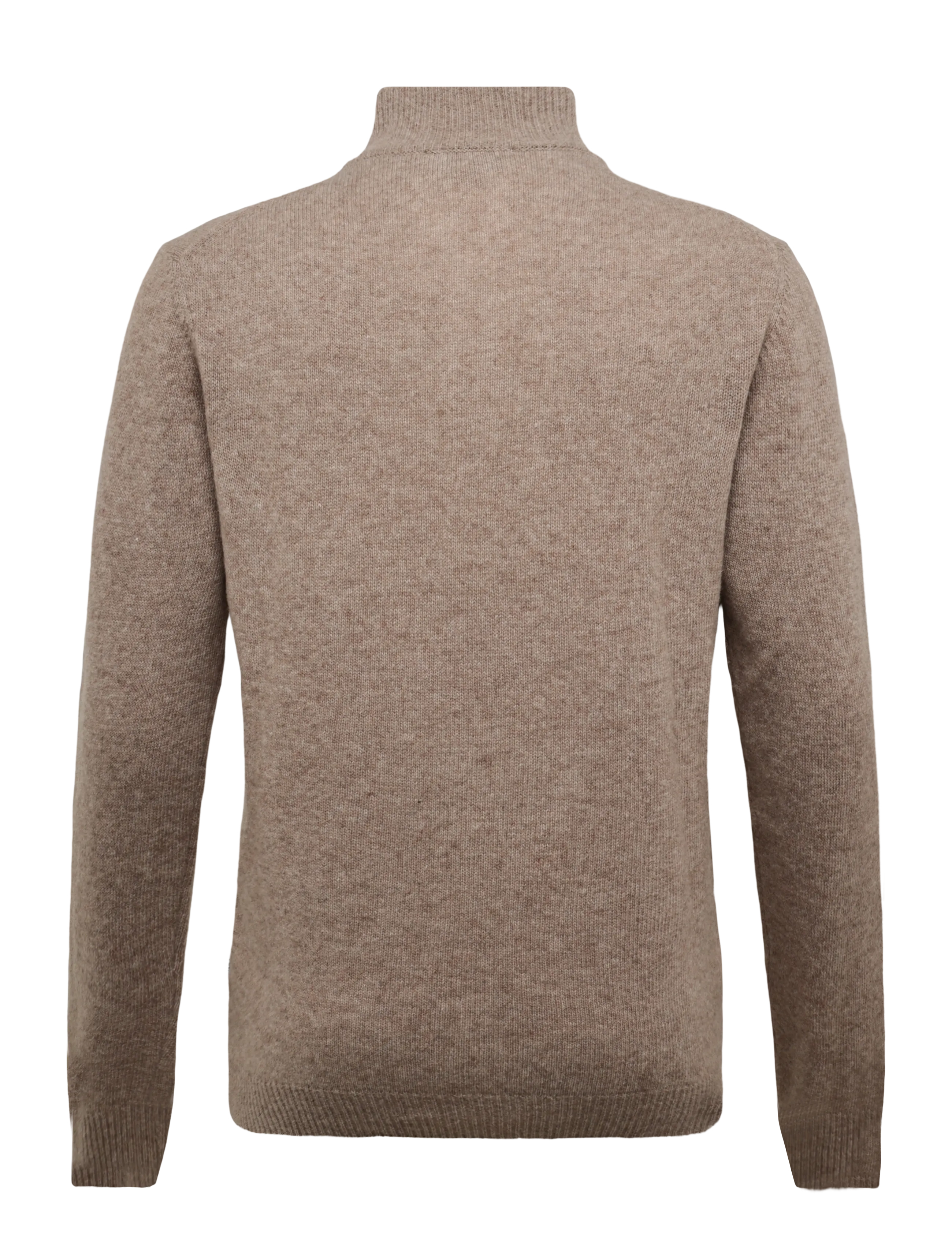 Casual Friday - CFKARL HALFZIP LAMBSWOOL KNIT - pullover mit halbem reißverschluss - silver mink - 1