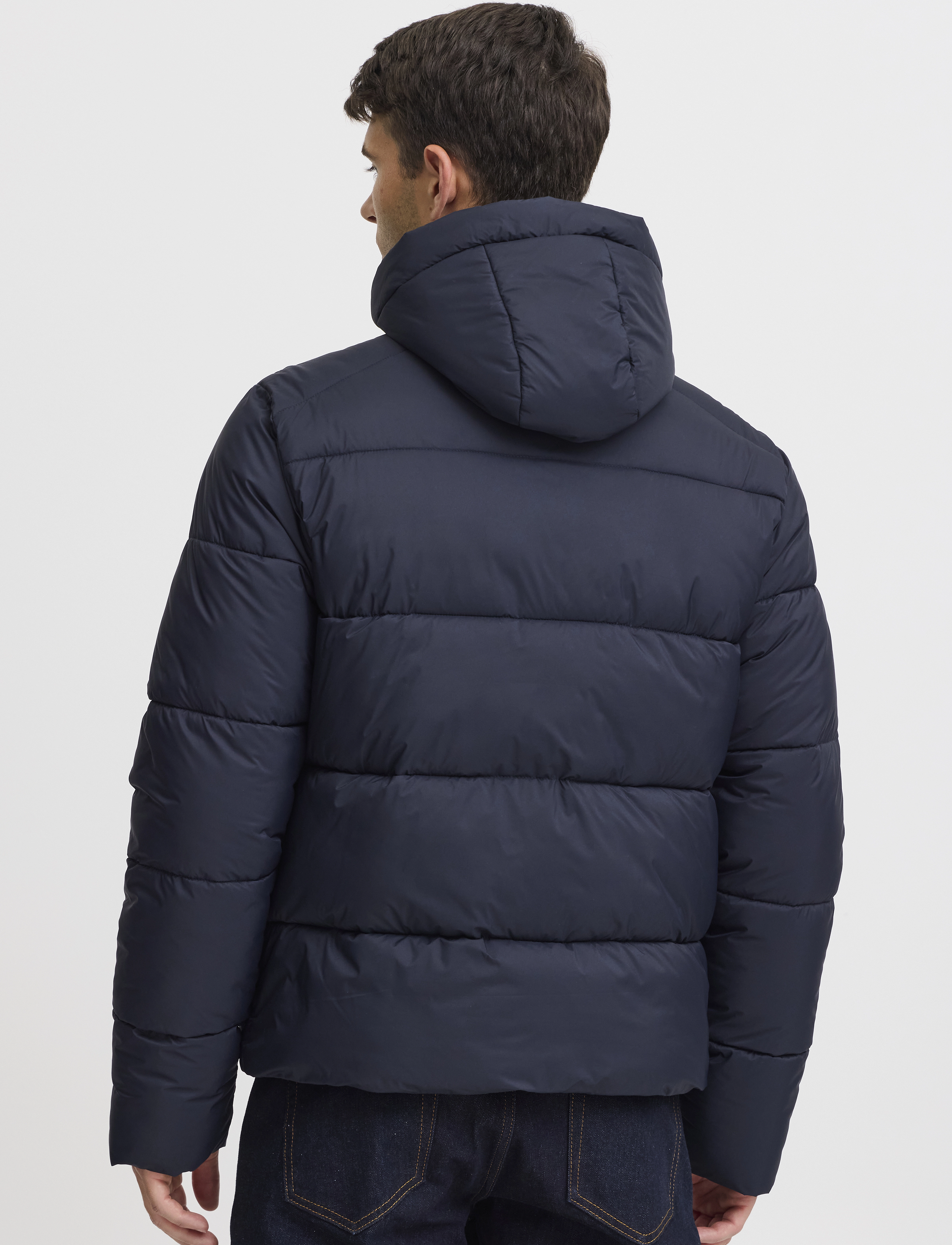Casual Friday - CFAUSTIN short puffer jacket - dark navy - 3