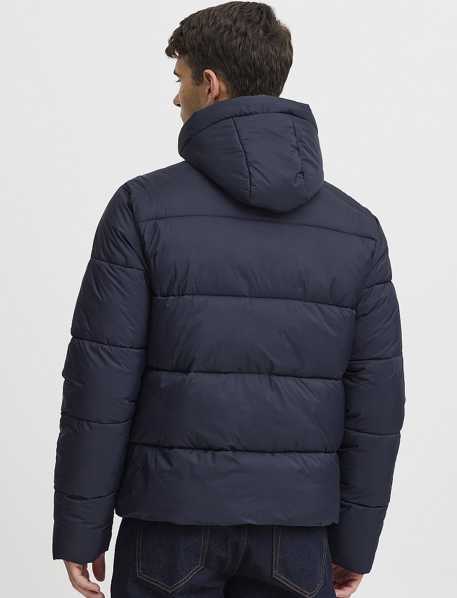 Casual Friday - CFAUSTIN short puffer jacket - dark navy - 4