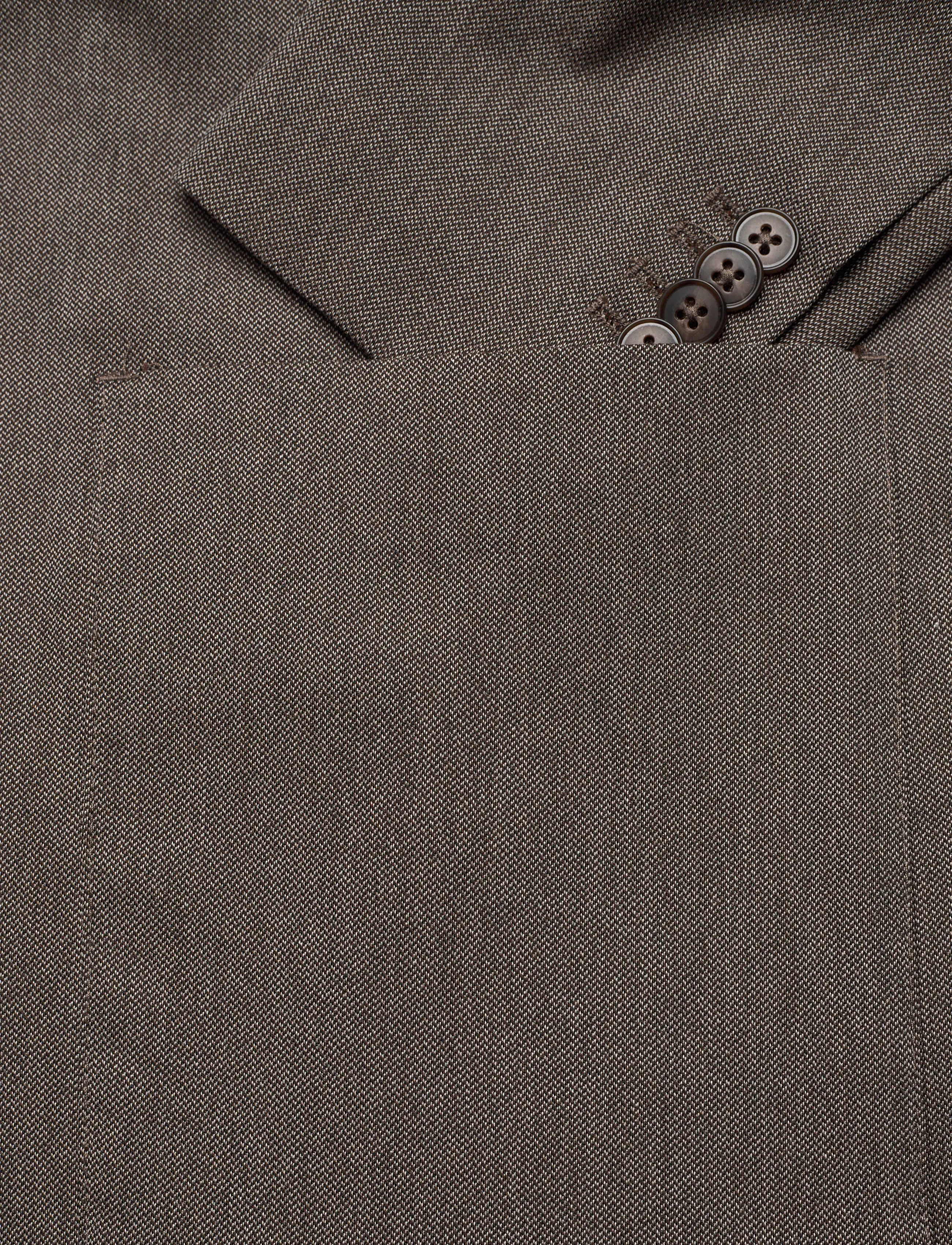 Casual Friday - CFBILLE 0169 tweed weave blazer - einreiher - silver mink melange - 3