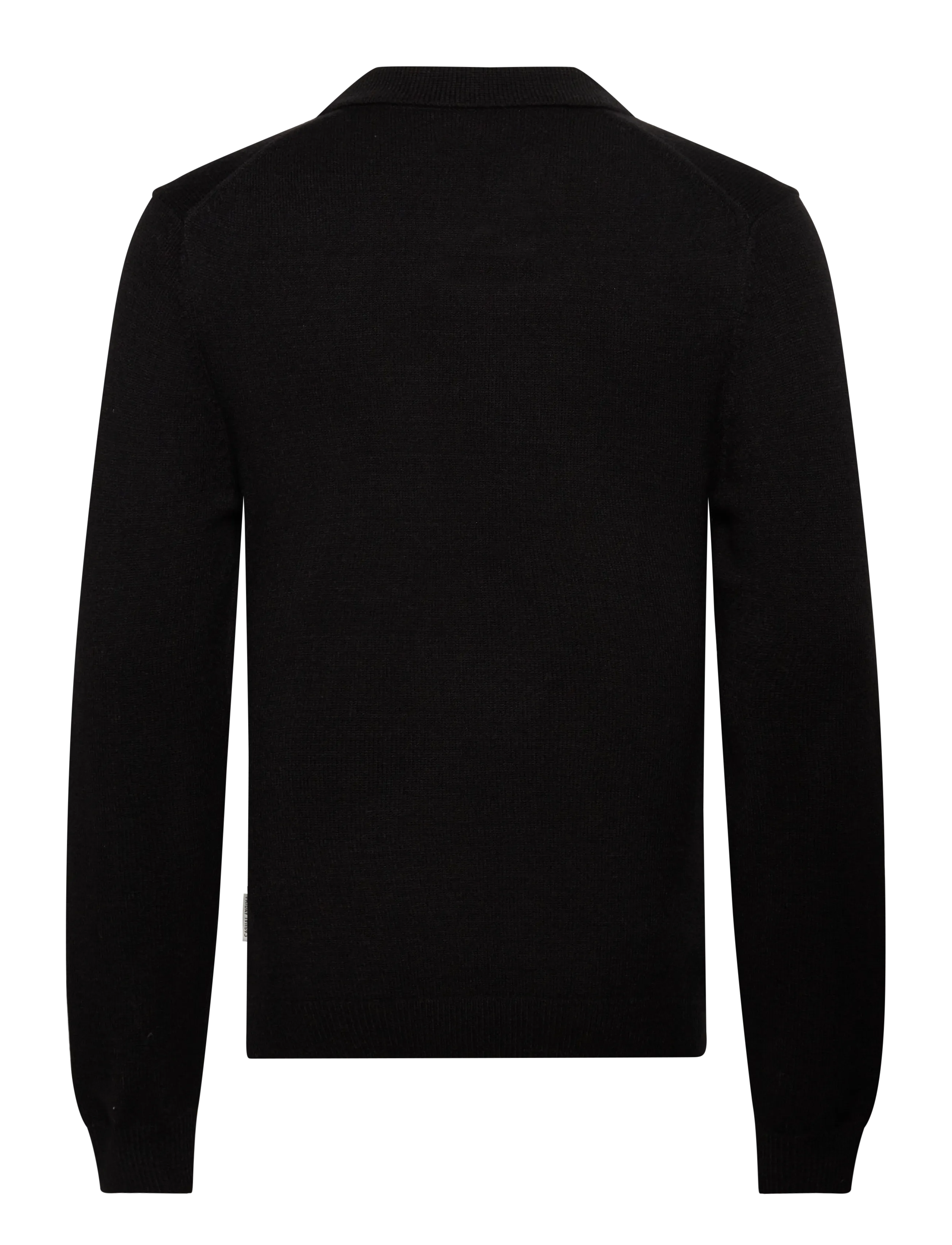 Casual Friday - CFKARL polo knit - anthracite black - 1