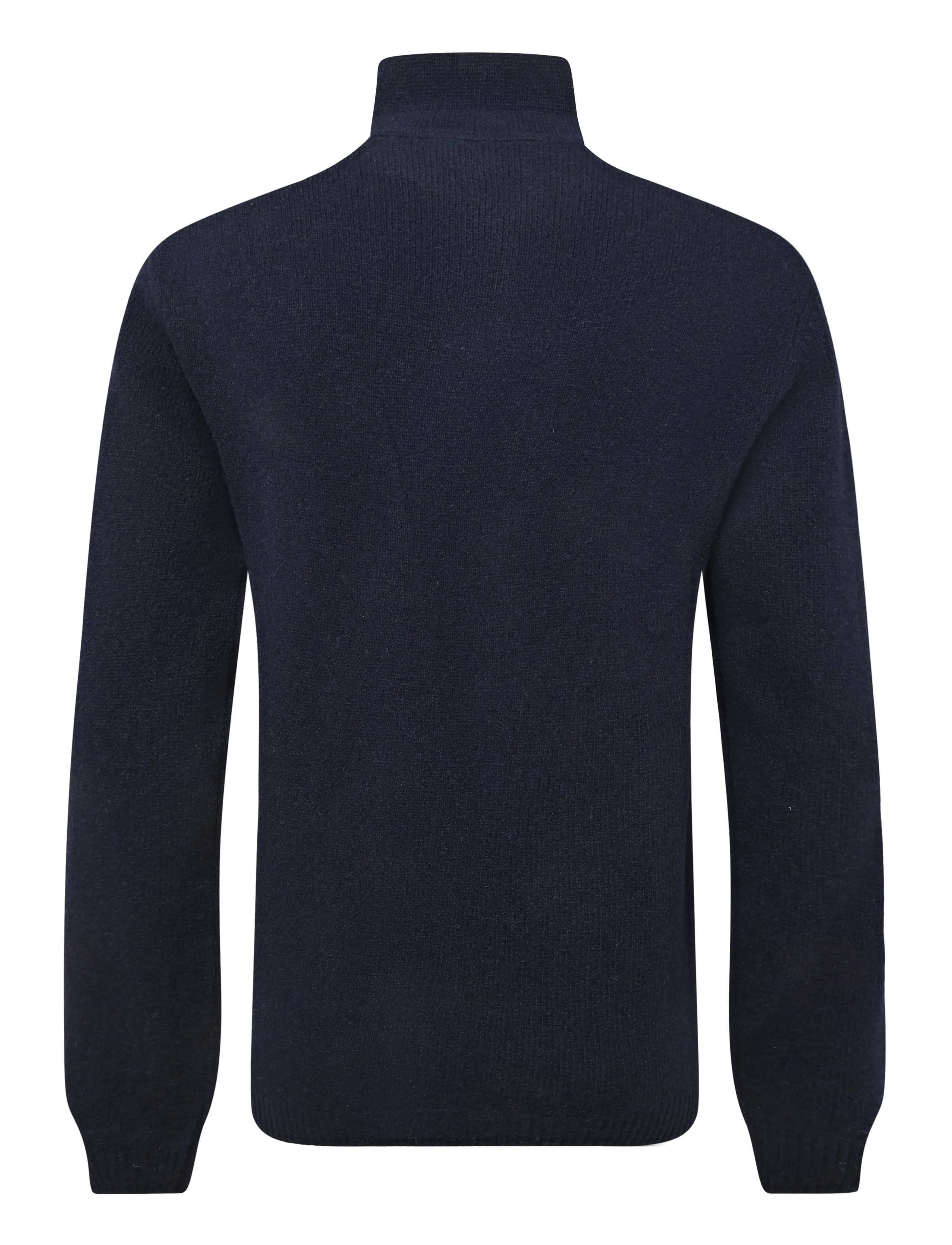 Casual Friday - CFKARL LAMBSWOOL POLO KNIT - langärmelige strick-polohemden - navy blazer - 1
