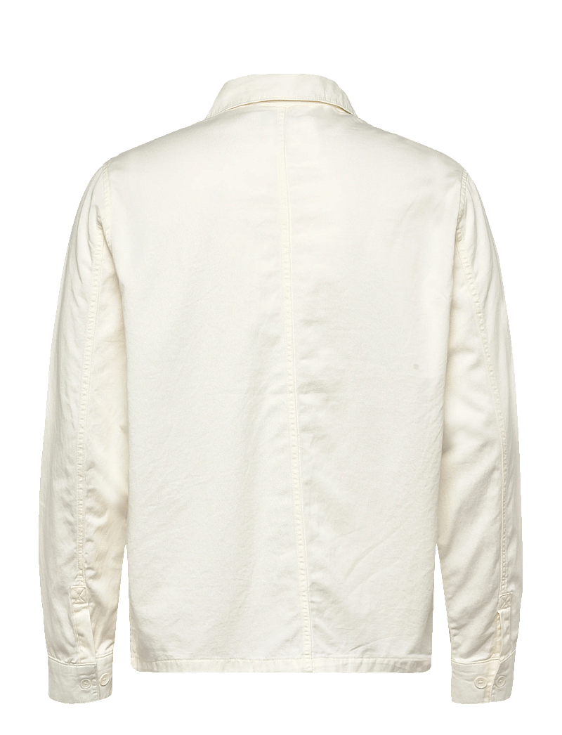 Casual Friday - CFNORRIS 0185 LINEN MIX JACKET - forårsjakker - egret - 1