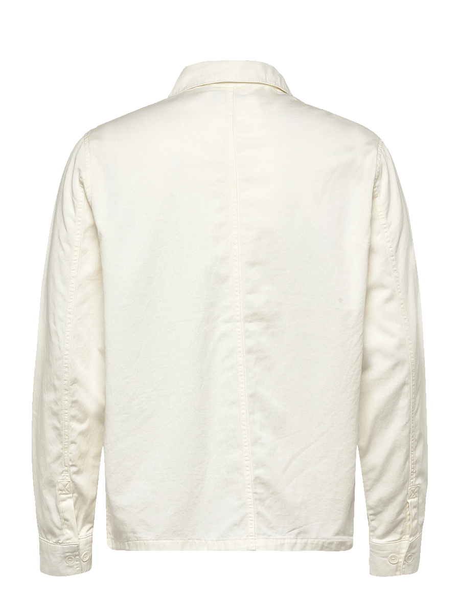 Casual Friday - CFNORRIS 0185 LINEN MIX JACKET - kurtki wiosenne - egret - 1