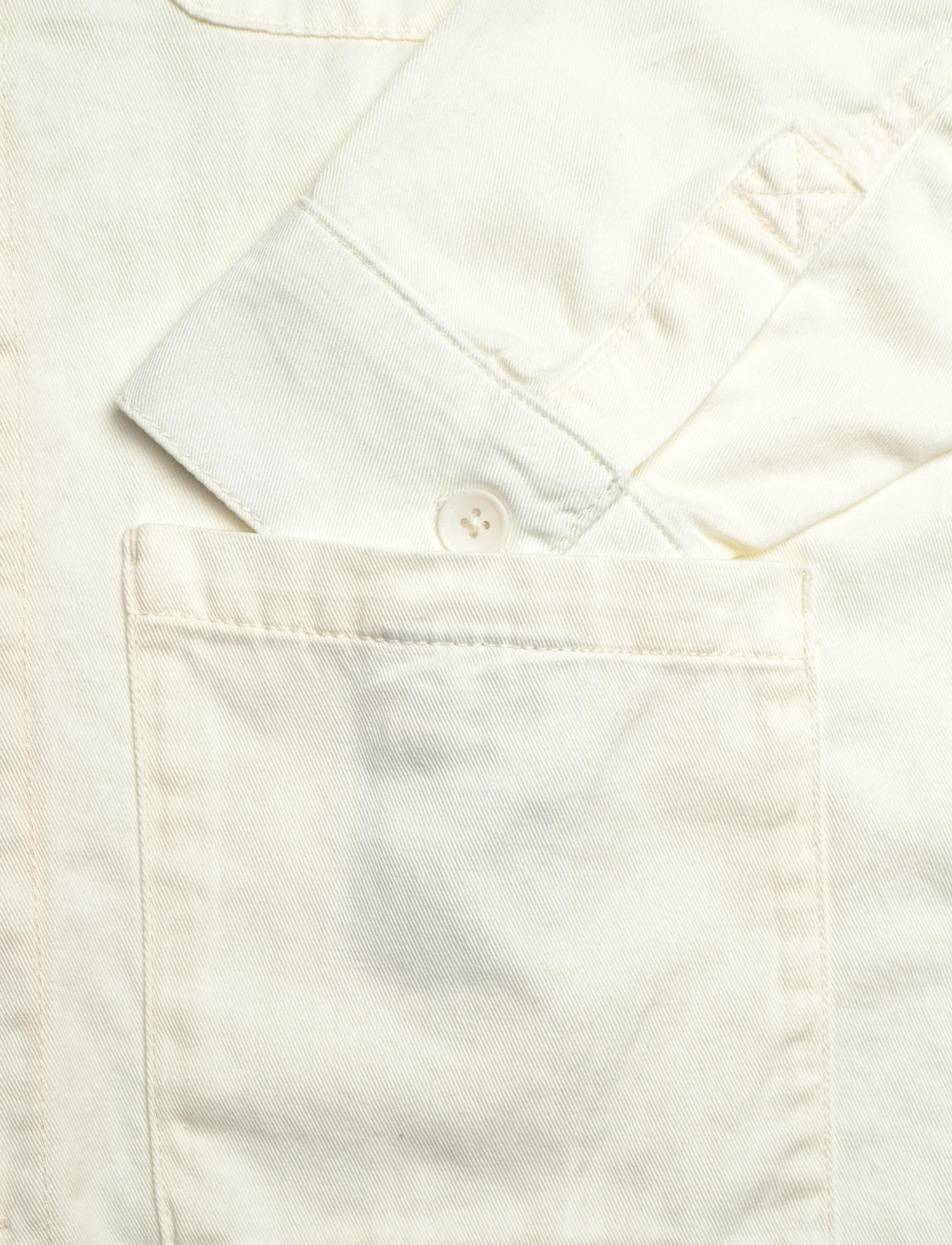 Casual Friday - CFNORRIS 0185 LINEN MIX JACKET - kevadjoped - egret - 3