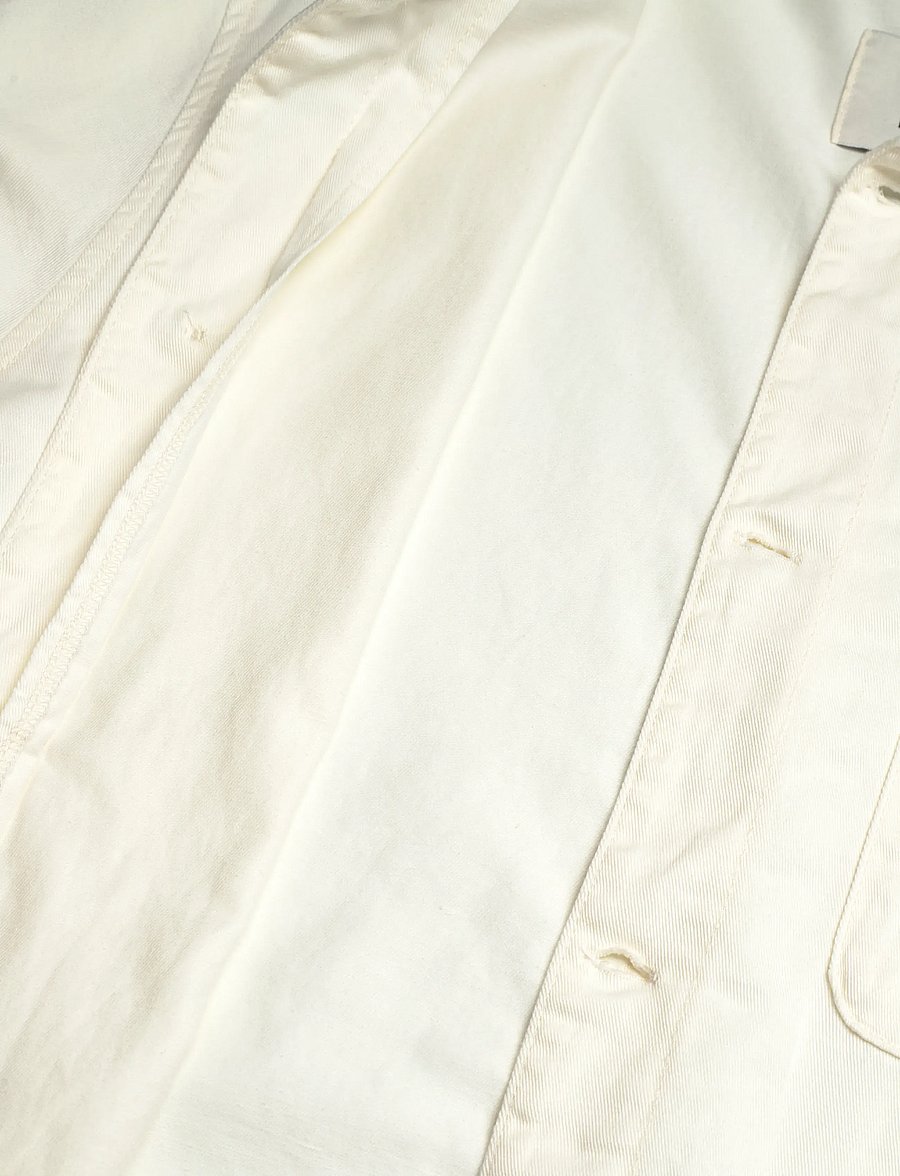 Casual Friday - CFNORRIS 0185 LINEN MIX JACKET - kurtki wiosenne - egret - 4