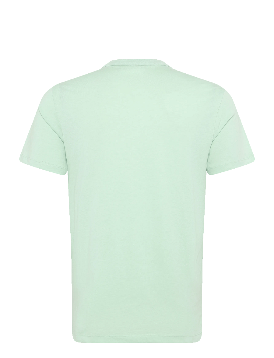 Casual Friday - CFJASPER MÉLANGE T-SHIRT - kurzärmelig - celadon melange - 1