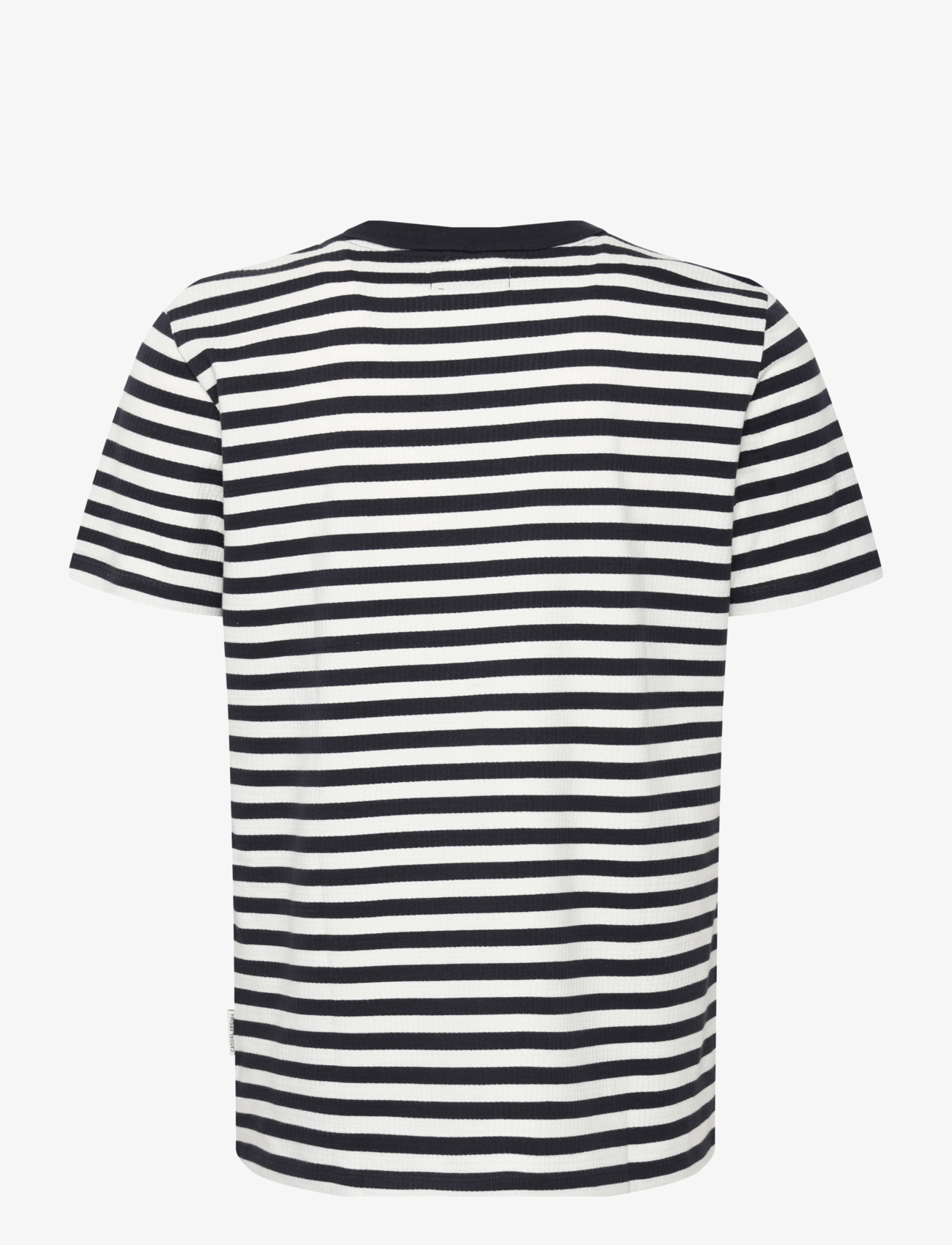Casual Friday - CFLOKE structured striped tee - egret - 2