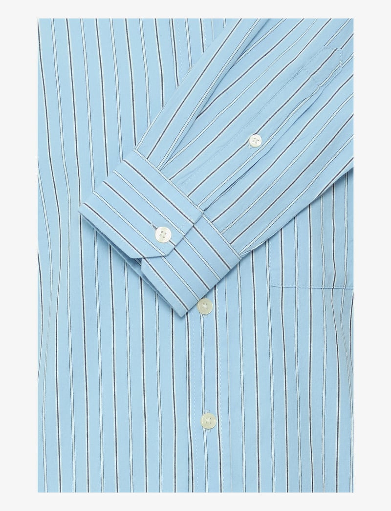 Casual Friday - CFFREDDI LS small striped shirt - strīpaini krekli - blue bell - 3