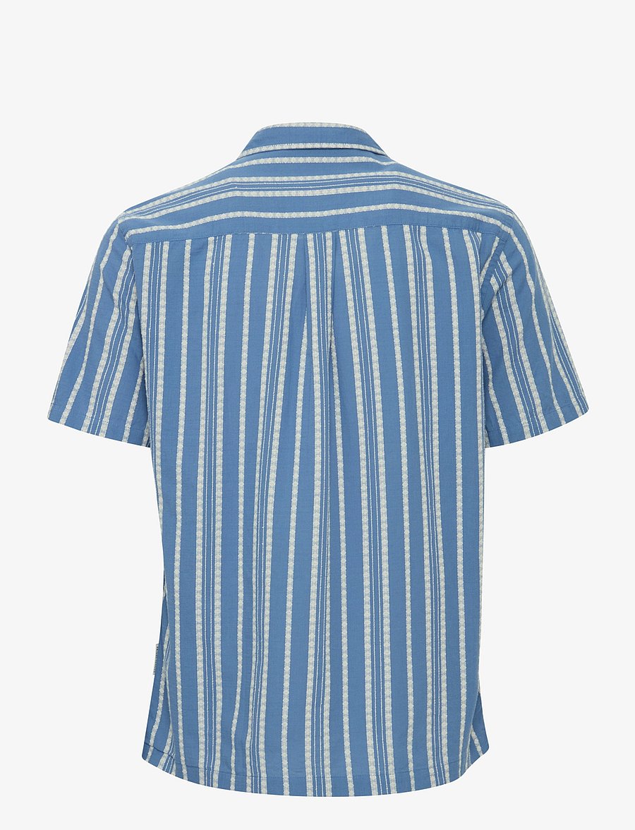 Casual Friday - CFMILTON SS RC dobby striped shirt - riverside - 2